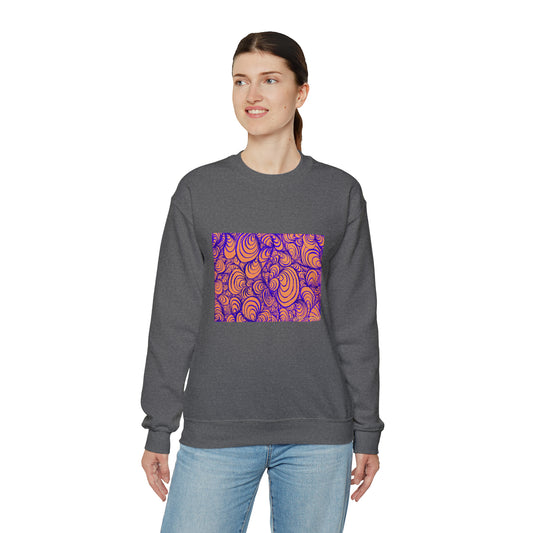Unisex Original Art Sweatshirt - Puzzle Panels Color Pop
