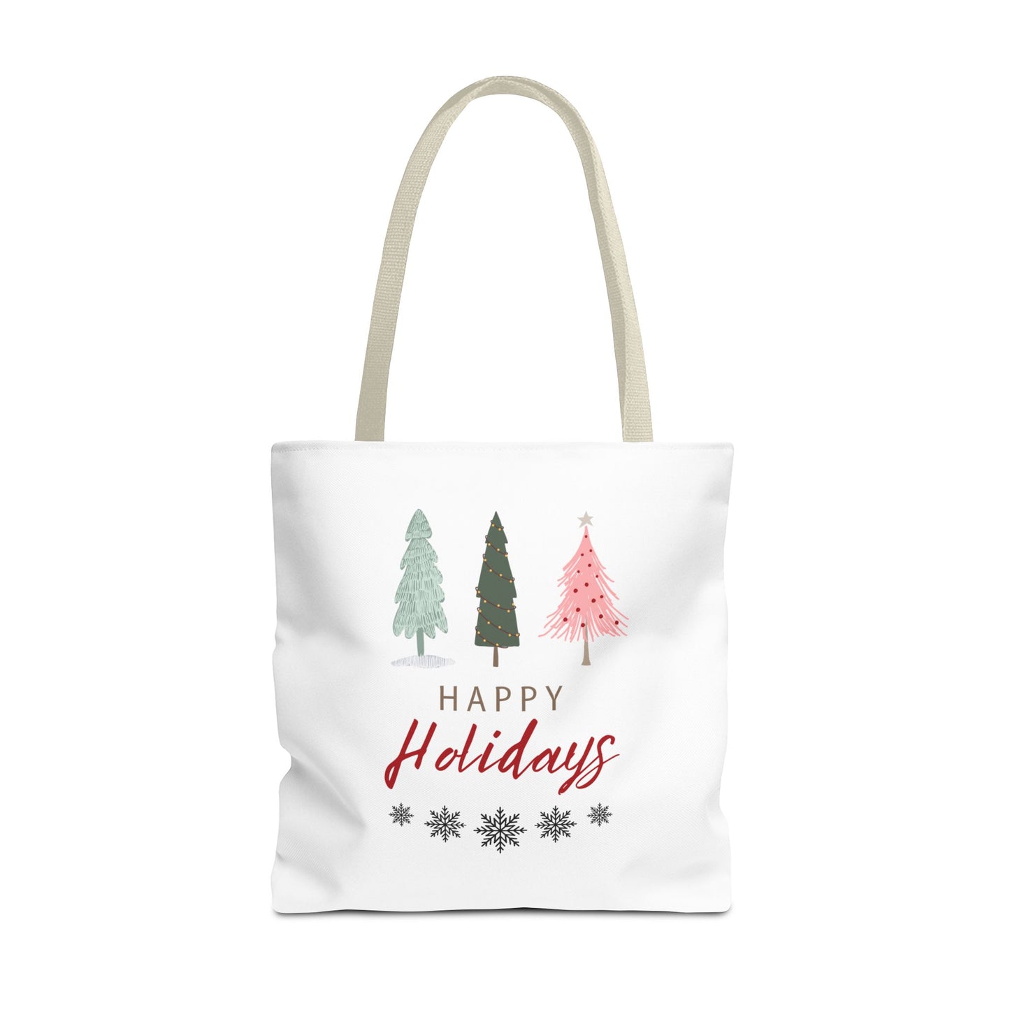 Unisex Happy Holidays Seasons Greetings Fall Tote Bag