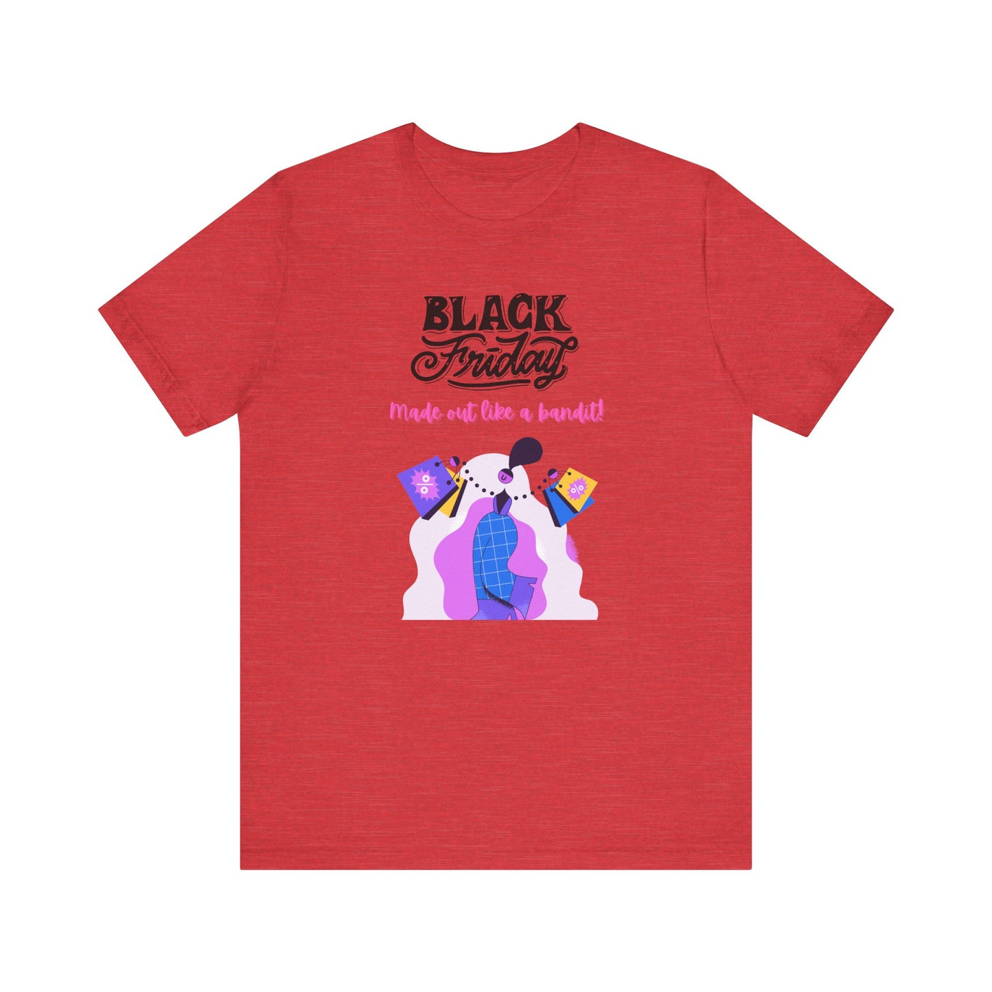 Unisex Jersey Short Sleeve Black Friday Sales T-Shirt