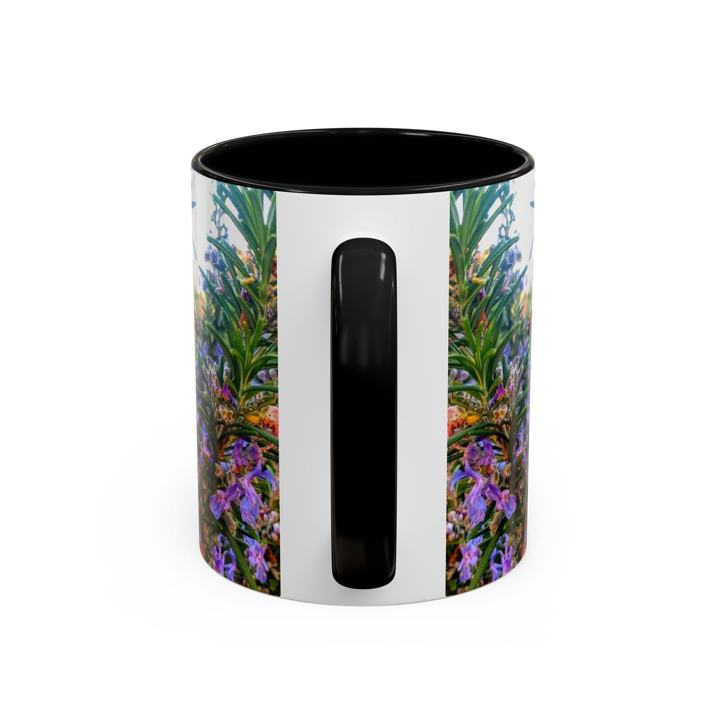 11oz/15oz Garden Themed Rosemary and Bee Pollinator Coffee Mug