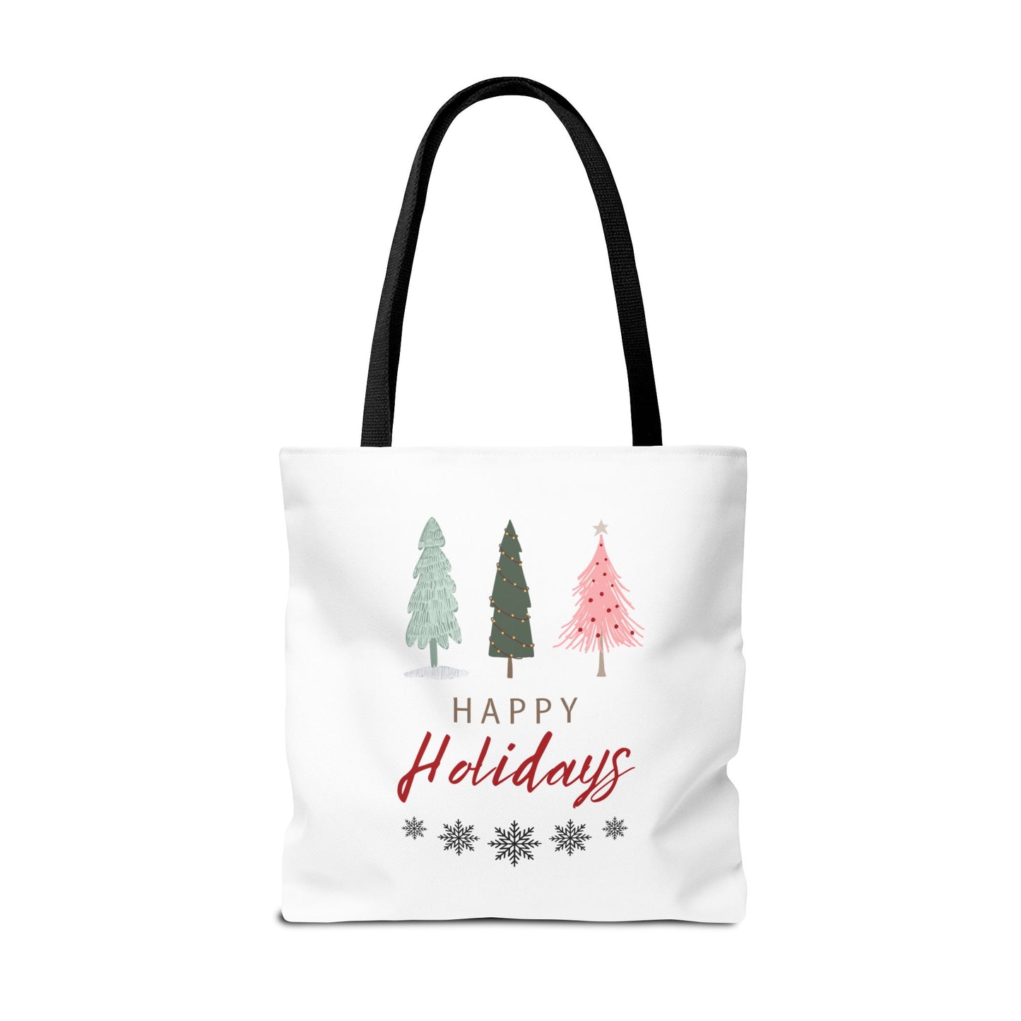 Unisex Happy Holidays Seasons Greetings Fall Tote Bag