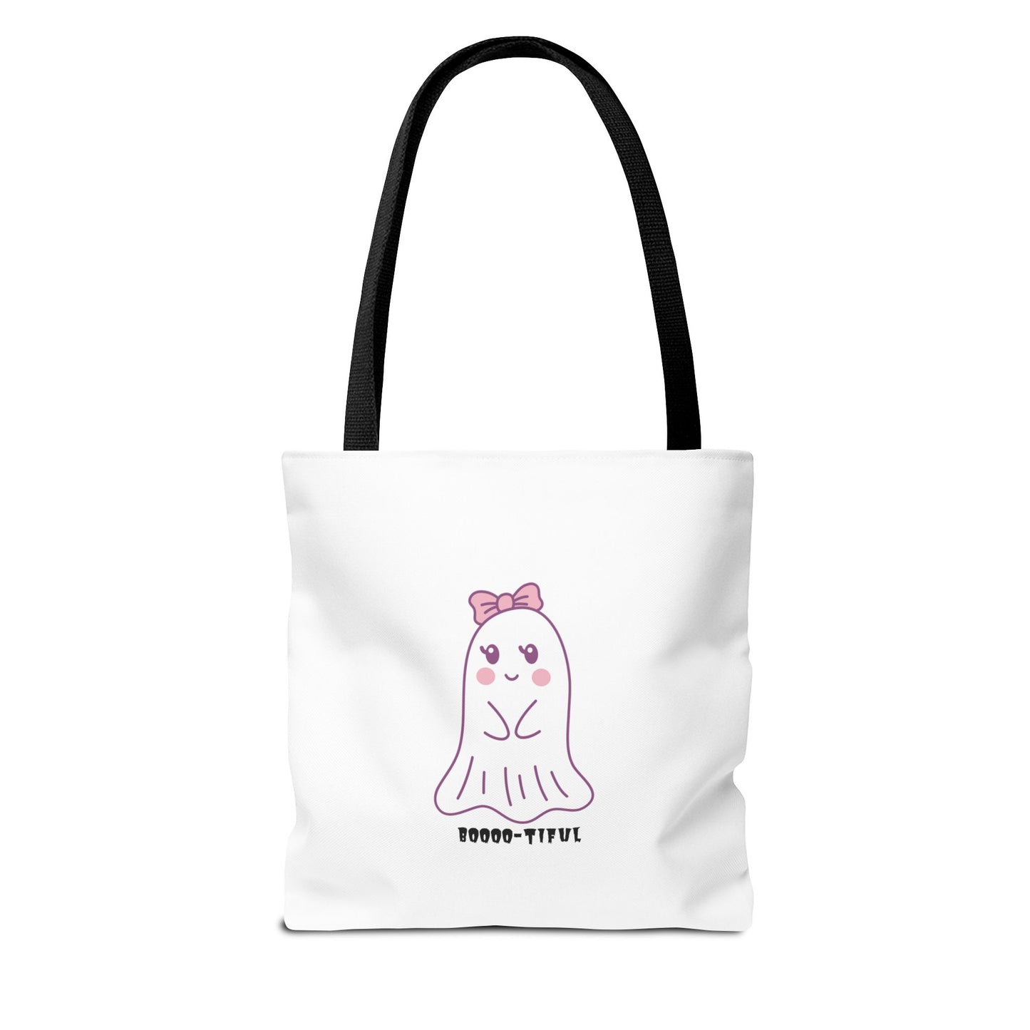 Cute Ghost Halloween Lover Spooky Season Tote Trick or Treating Candy Bag Fall Themed Reusable Lunch Tote