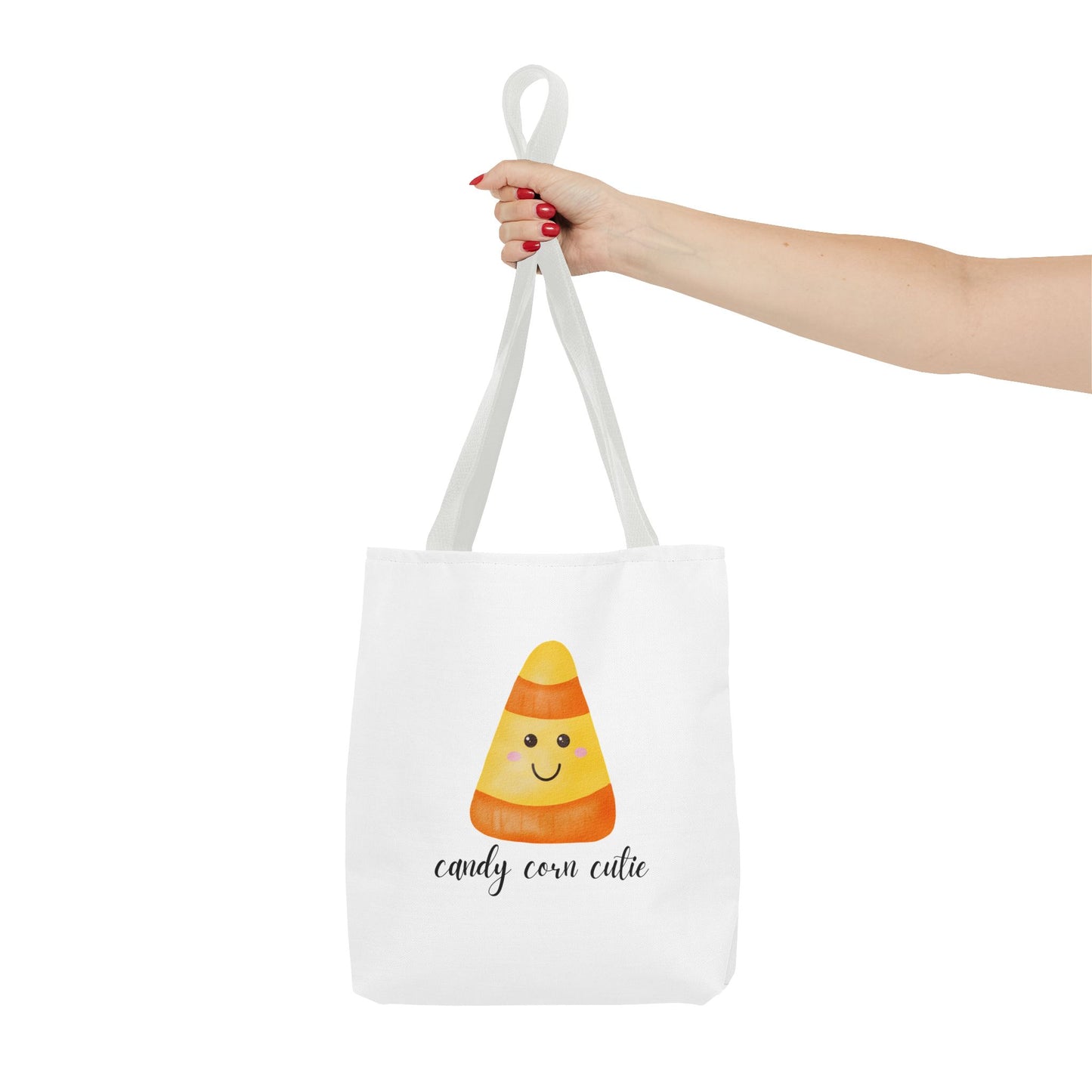 Cute Candy Corn Halloween Spooky Season Tote Trick or Treating Candy Fall Themed Reusable Lunch Bag