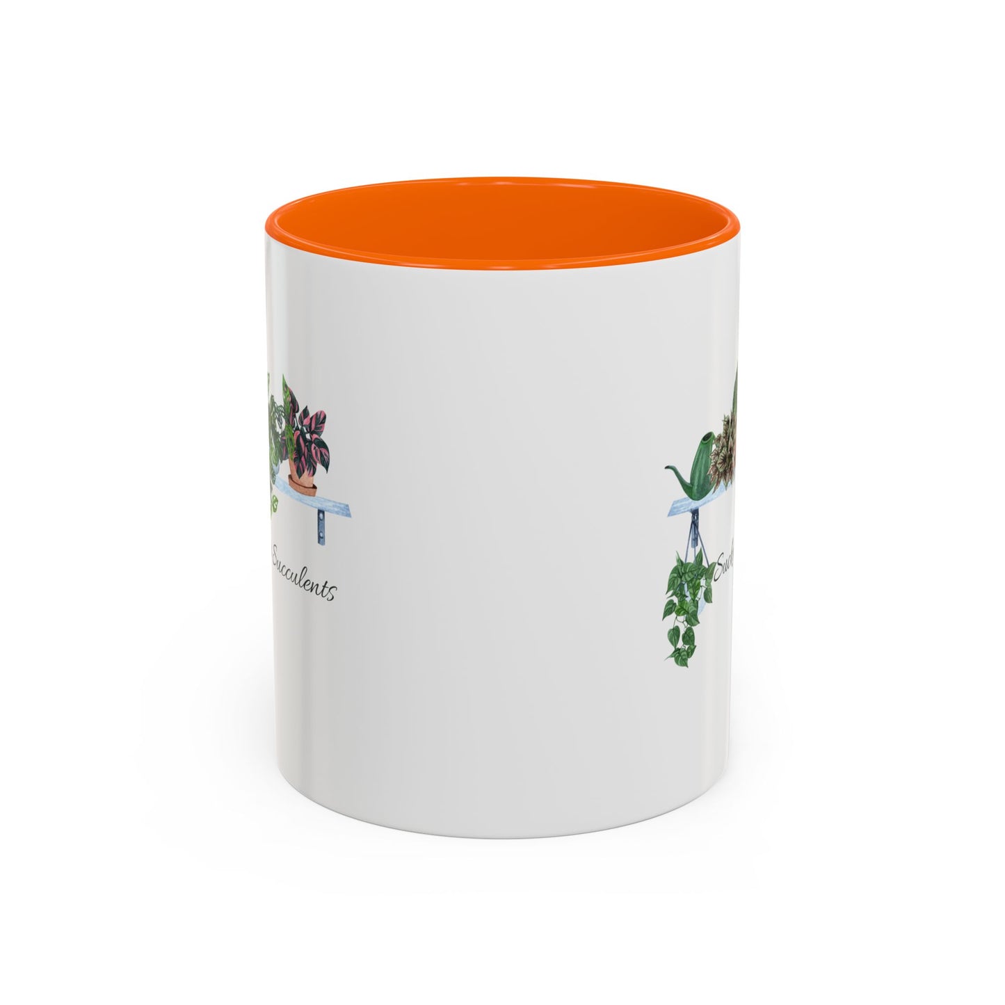 11oz/15oz Garden Themed Coffee Mug Sucker for Succulents