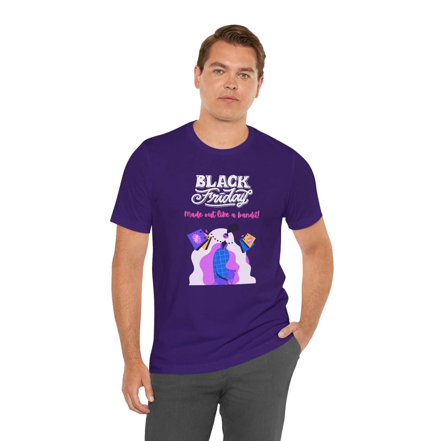Unisex Jersey Short Sleeve Black Friday Sales T-Shirt