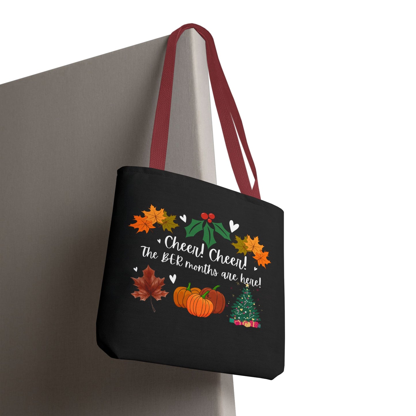 Unisex BER Months Tote Bag Autumn Tote Fall Tote Bag September Tote October Tote Bag November Bag December Tote Bag Favorite Months Tote Bag