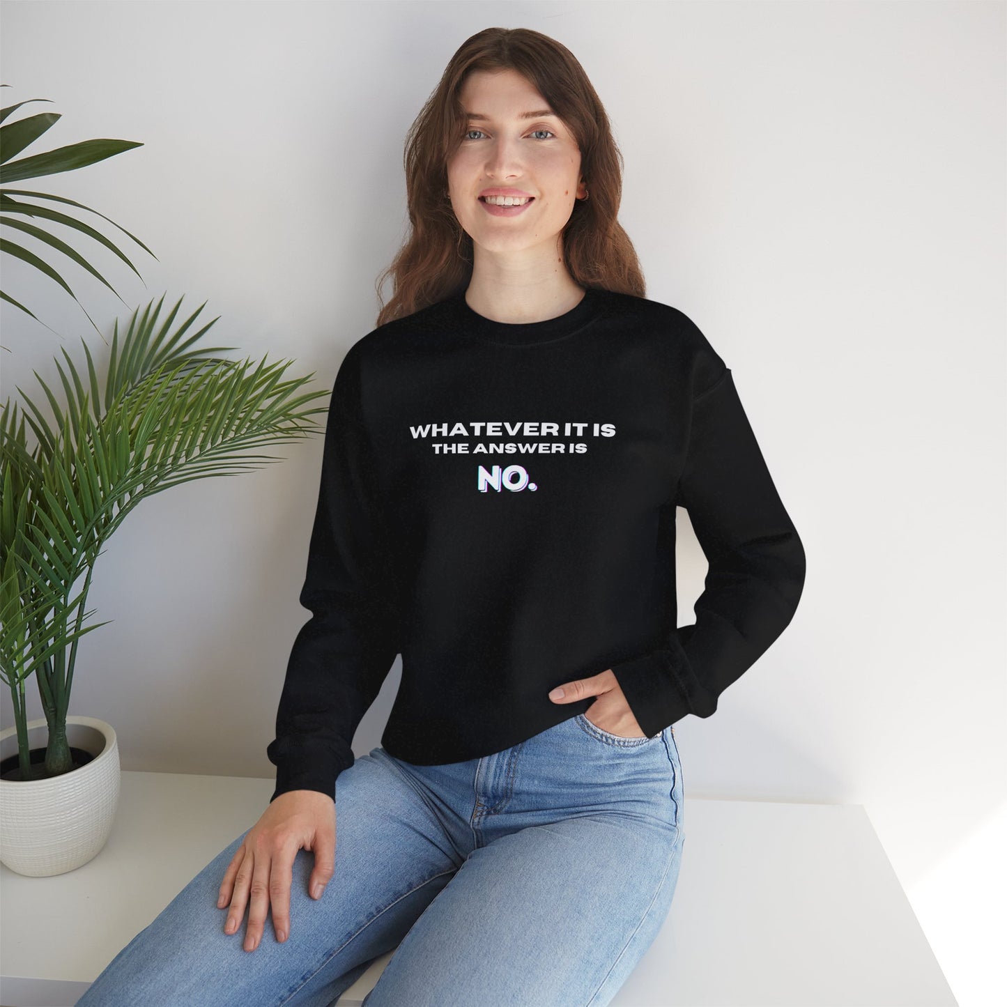 Unisex Self Love Positve Vibes Ok To Say NO Positive Mental Health Awareness Sweatshirt