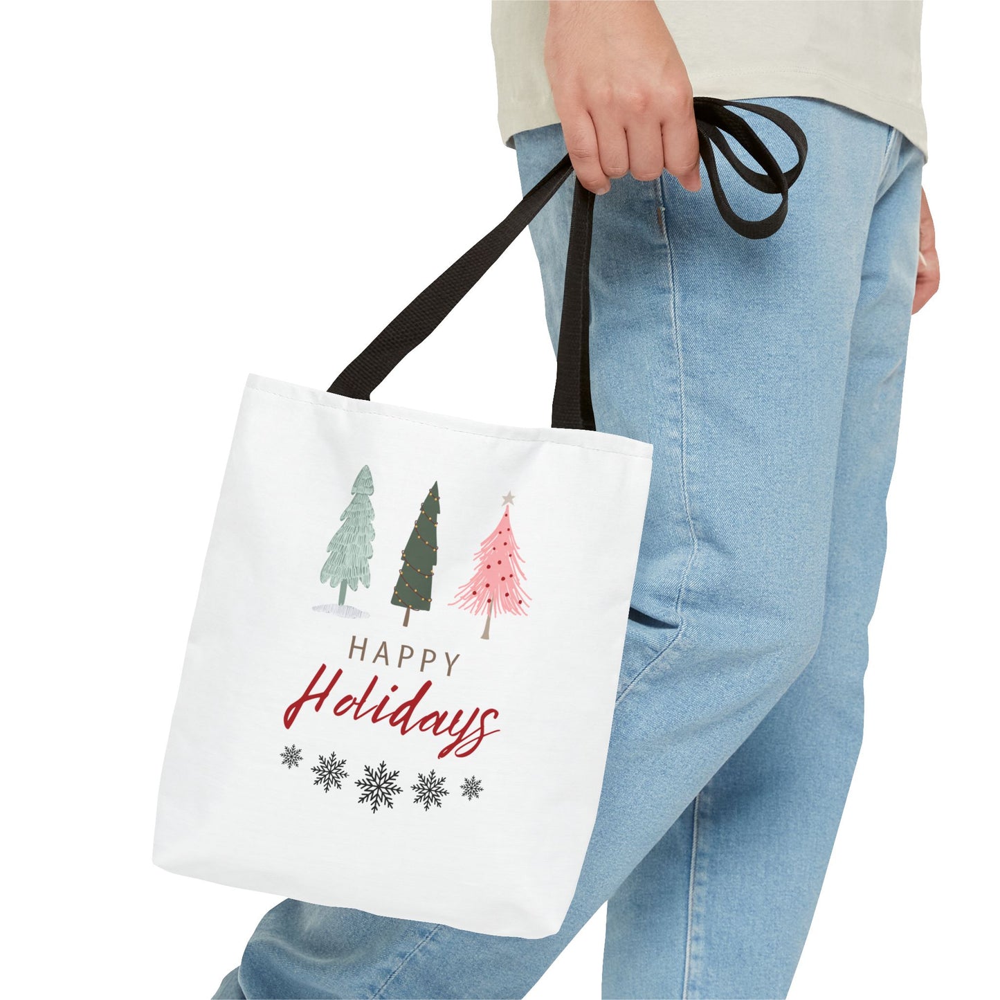 Unisex Happy Holidays Seasons Greetings Fall Tote Bag