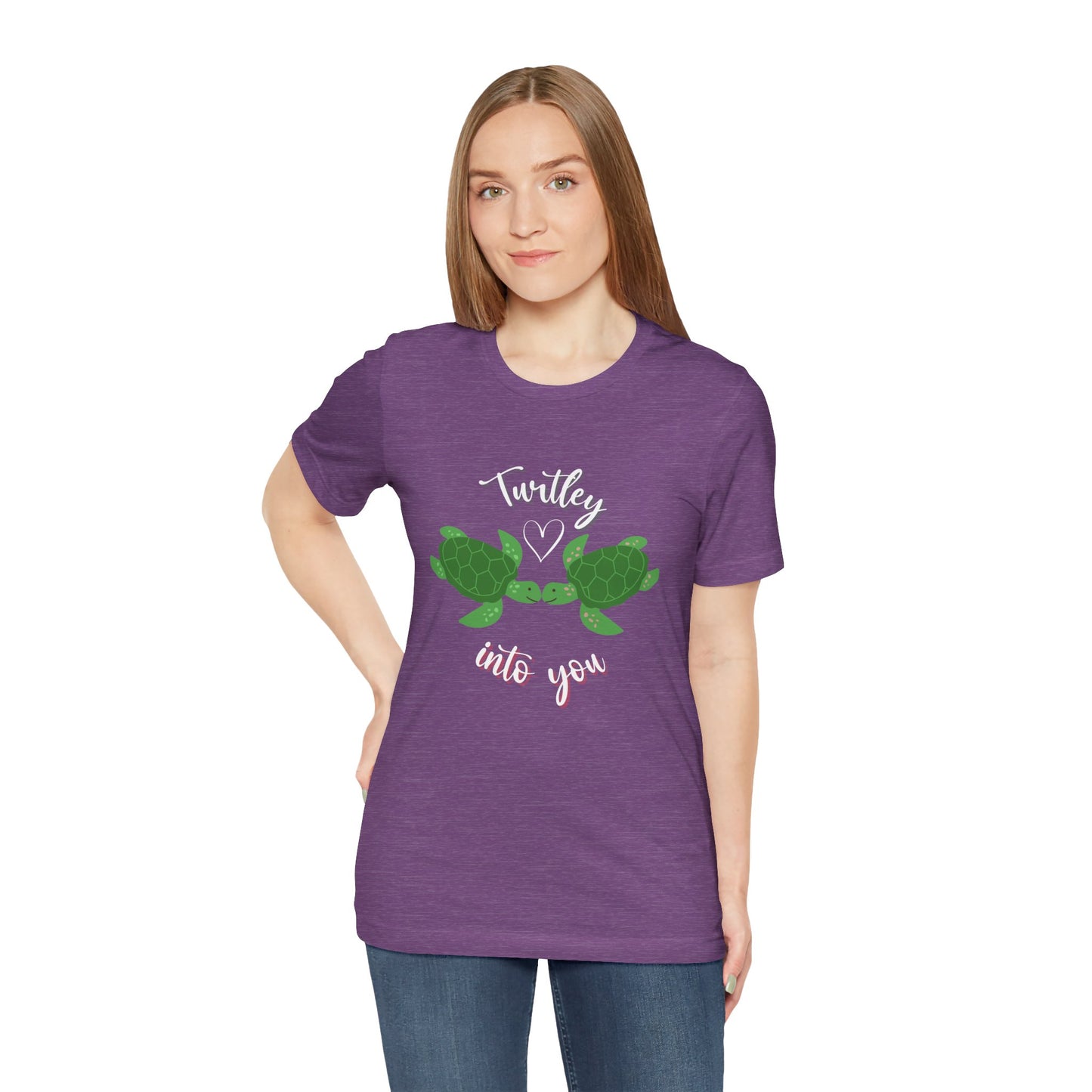 Unisex Cute Turtle Lover Turtley Into You T-Shirt