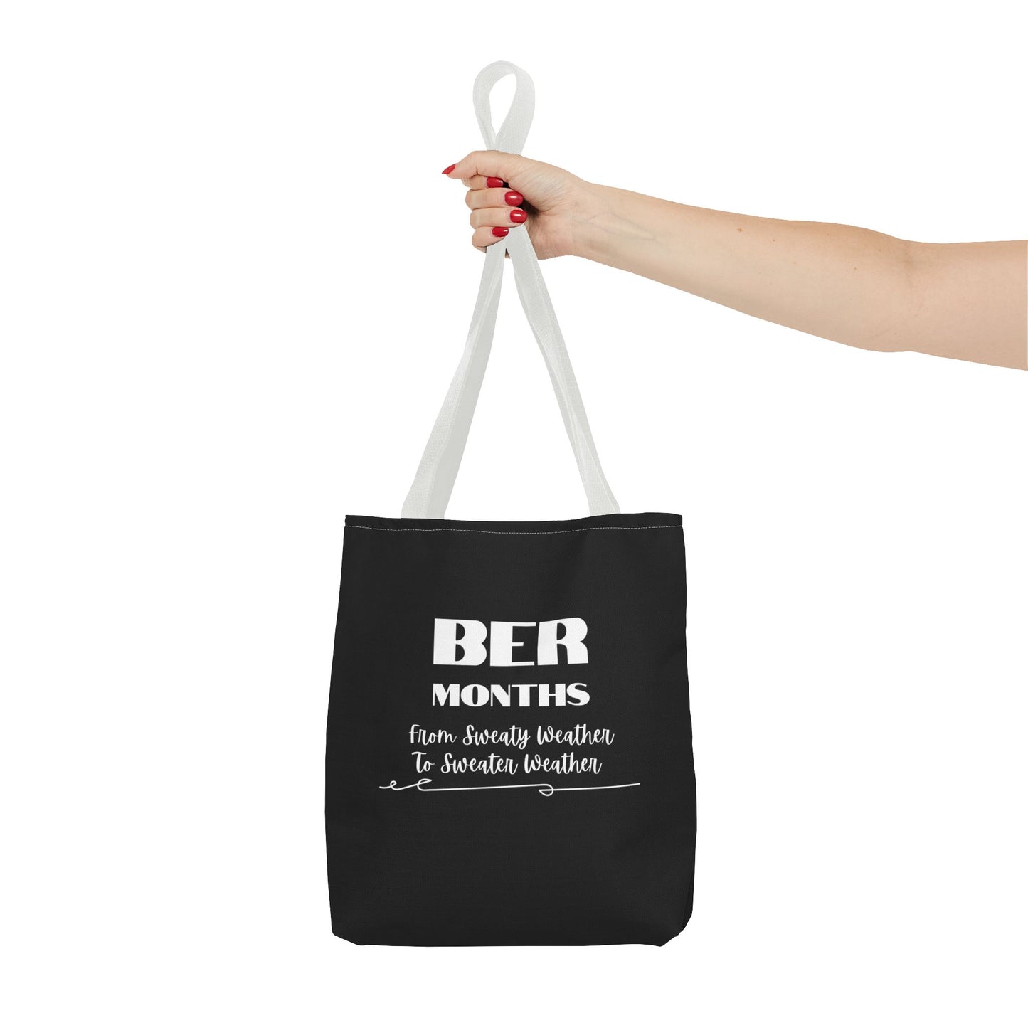 Unisex BER Months Tote Bag Autumn September October November December Tote Bag Favorite Months Tote Bag