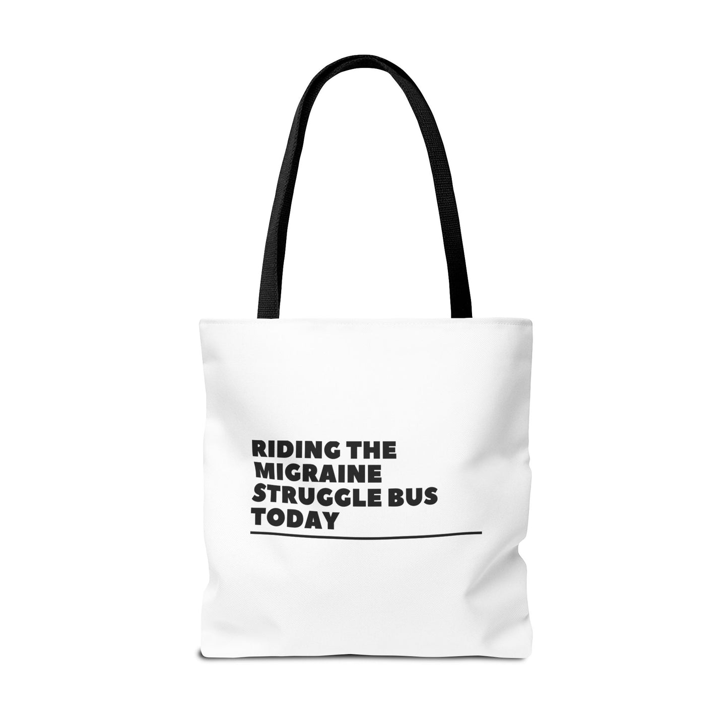 Unisex Migraine Day Invisible Illness Warrior Tote Bag