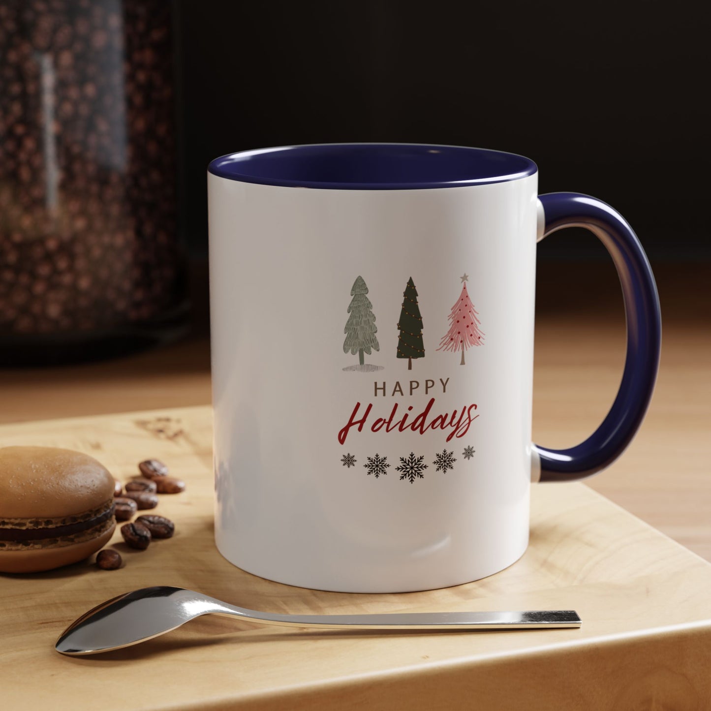11oz/15oz Happy Holidays Seasons Greetings Fall Coffee Mug