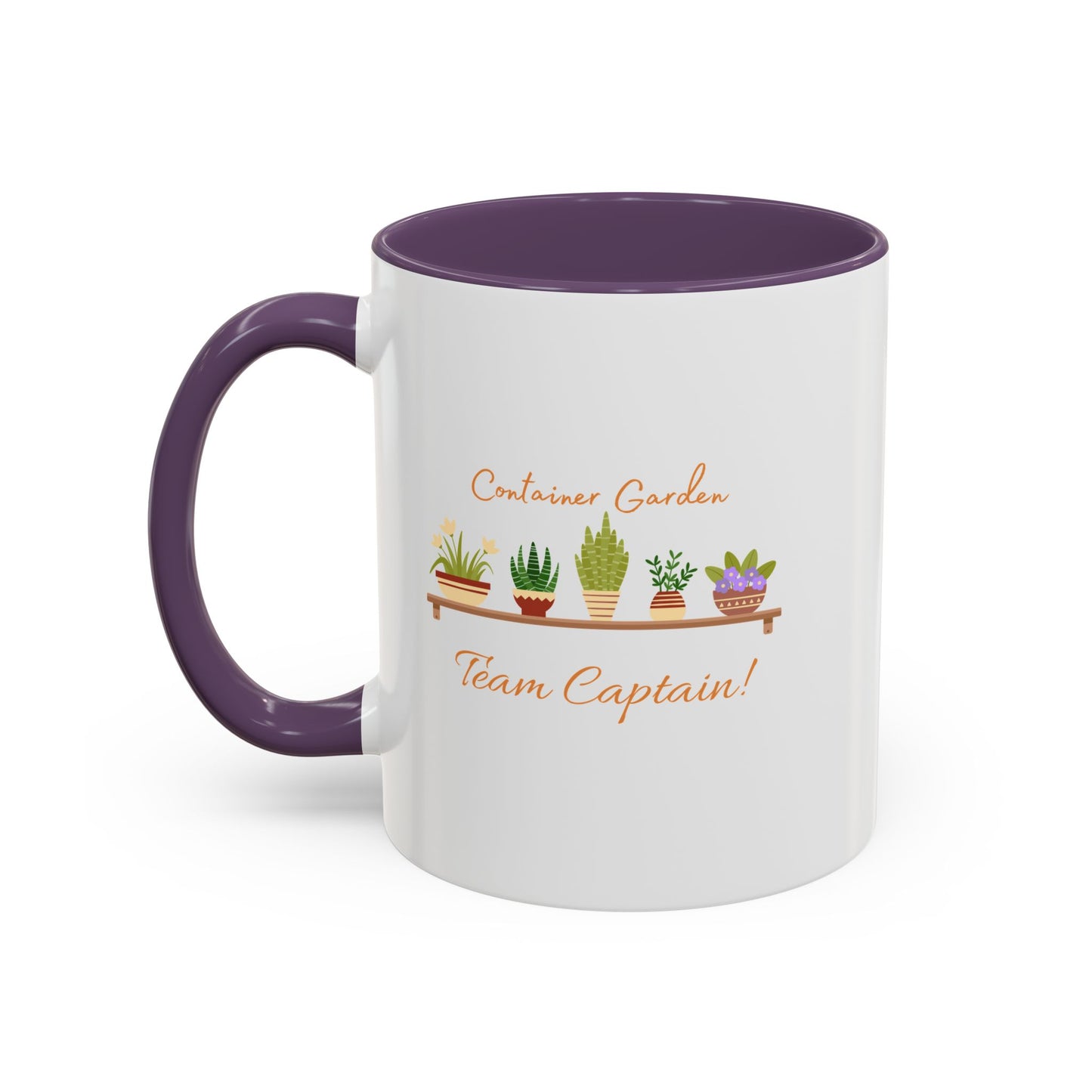 11oz/15oz Garden Themed Container Garden Team Captain Plant Parent Coffee Mug