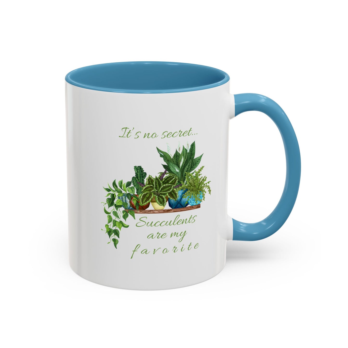 11oz Garden Themed Succulent Plant Parent Container Gardener Coffee Mug