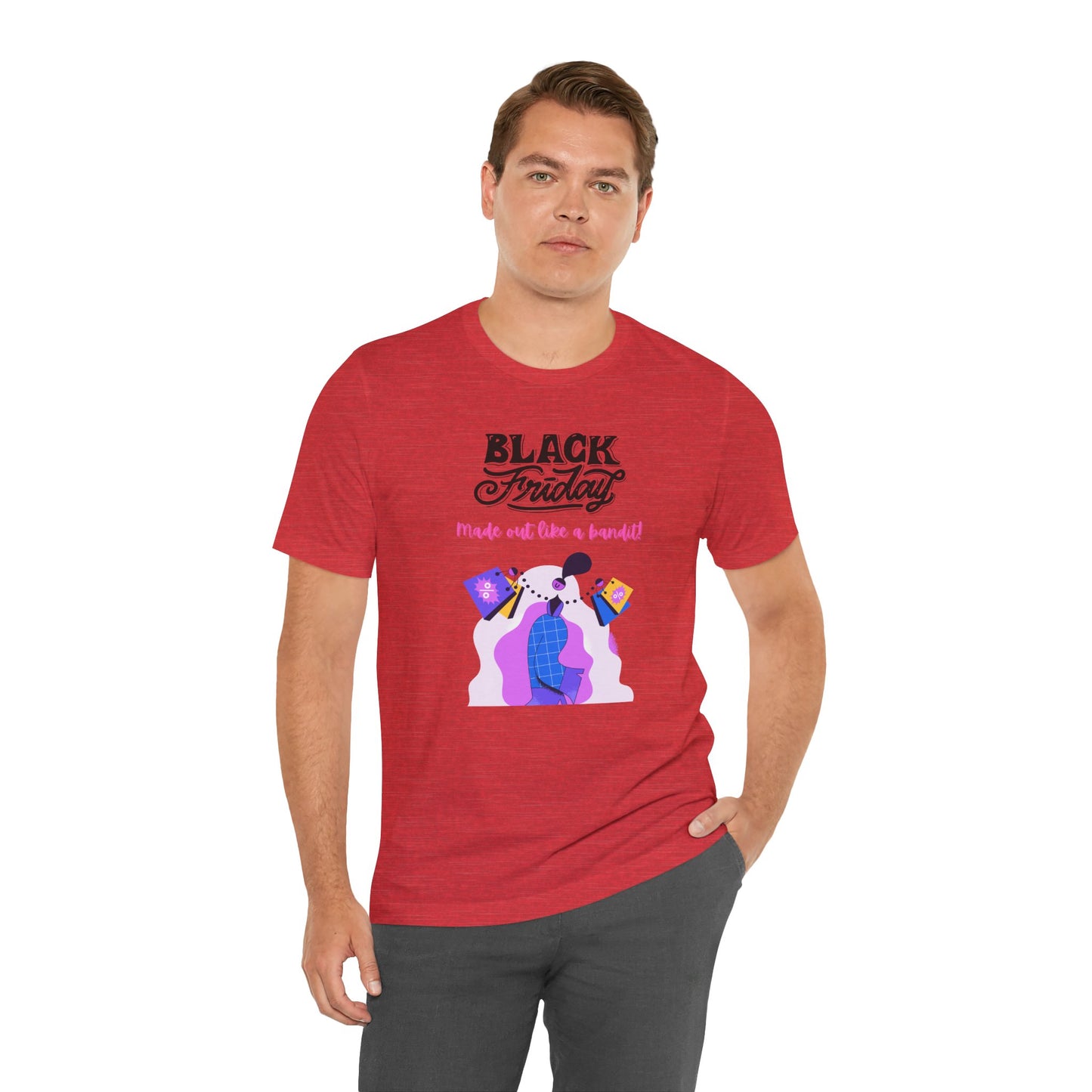 Unisex Jersey Short Sleeve Black Friday Sales T-Shirt