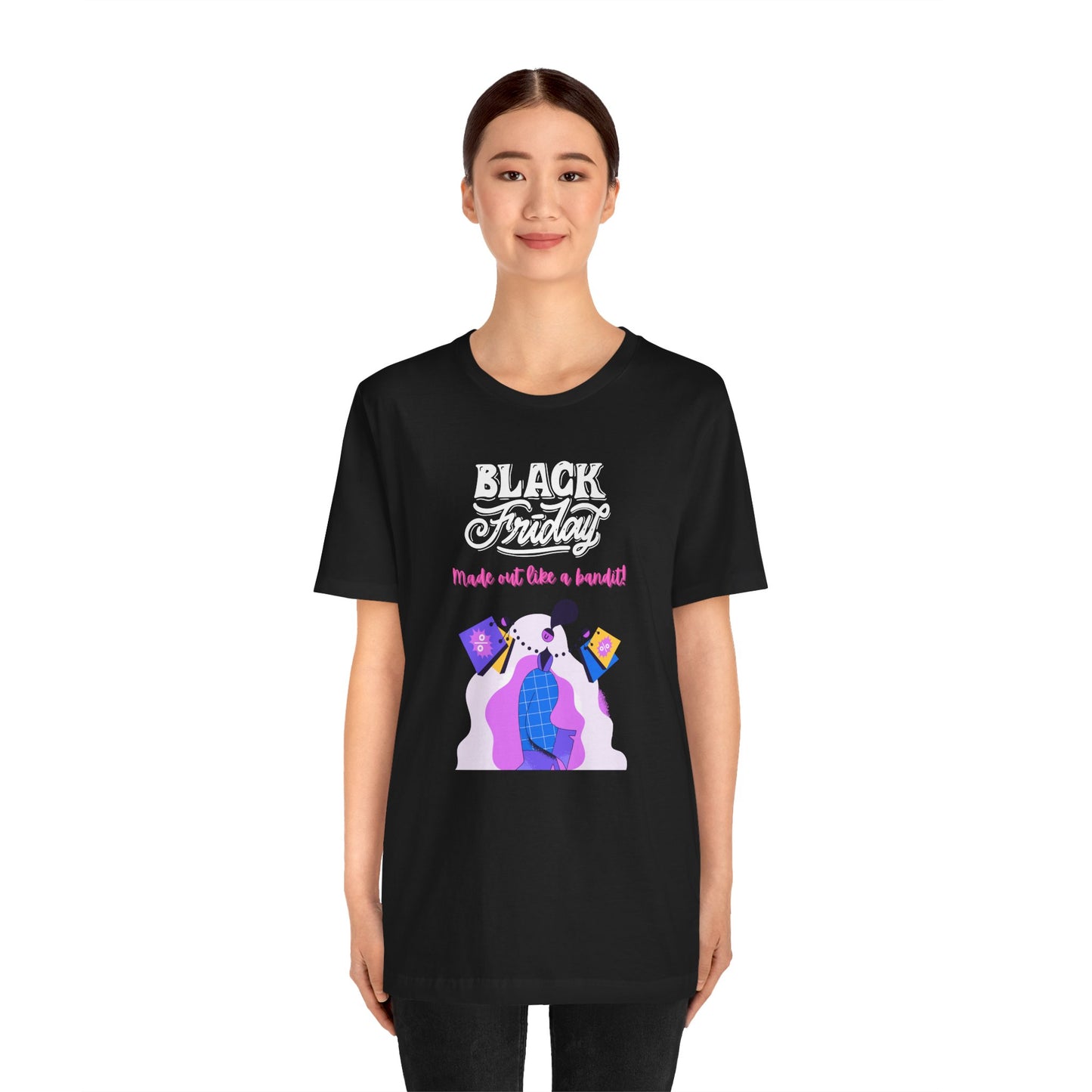 Unisex Jersey Short Sleeve Black Friday Sales T-Shirt