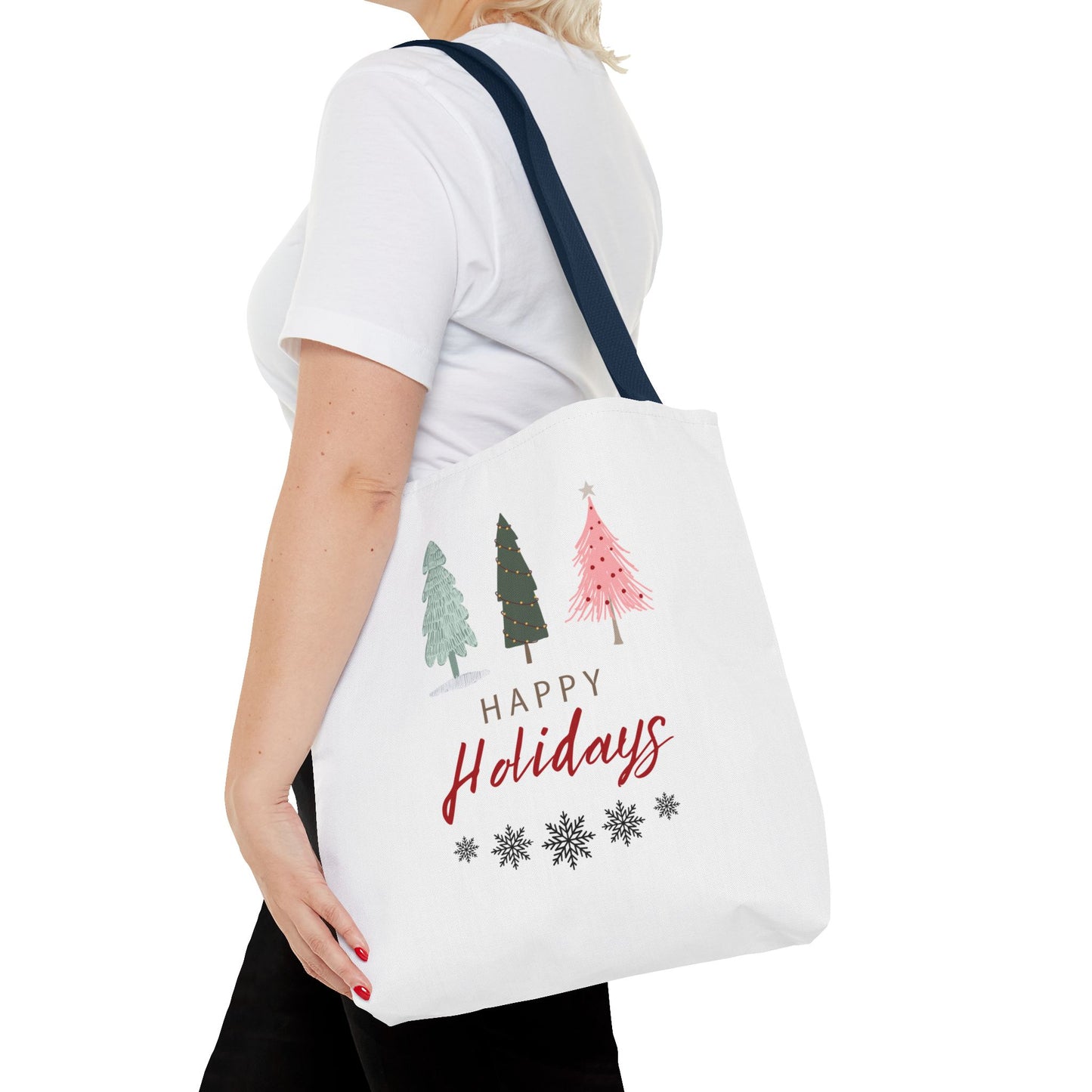 Unisex Happy Holidays Seasons Greetings Fall Tote Bag