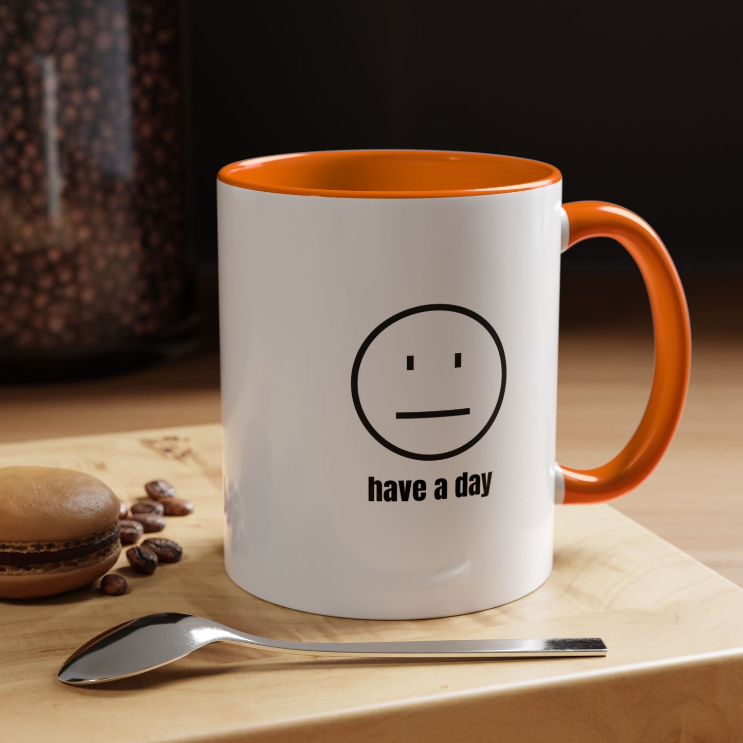 11oz/15oz Straight Face Have A Day Coffee Mug