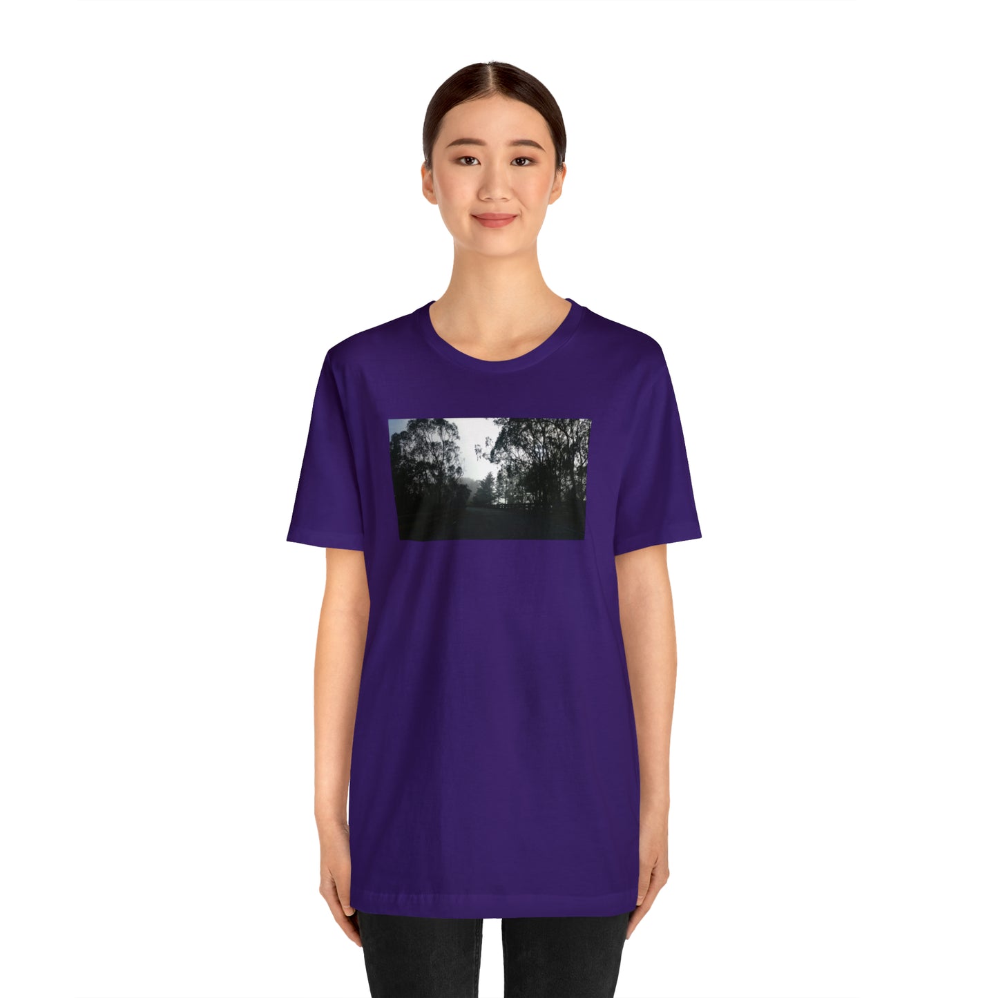 Unisex Travel T-Shirt, Scenic Ride I-280 On-ramp SF