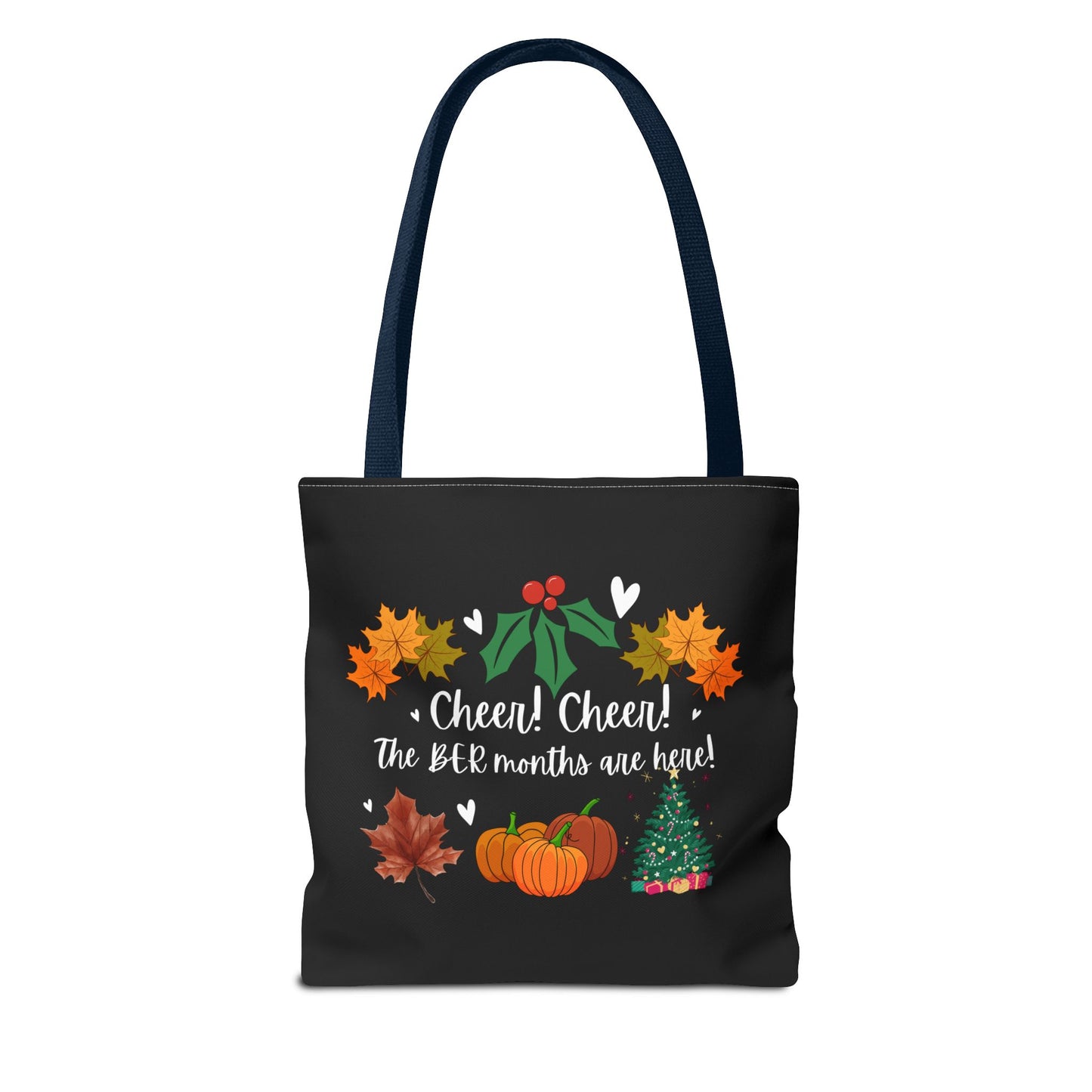 Unisex BER Months Tote Bag Autumn Tote Fall Tote Bag September Tote October Tote Bag November Bag December Tote Bag Favorite Months Tote Bag