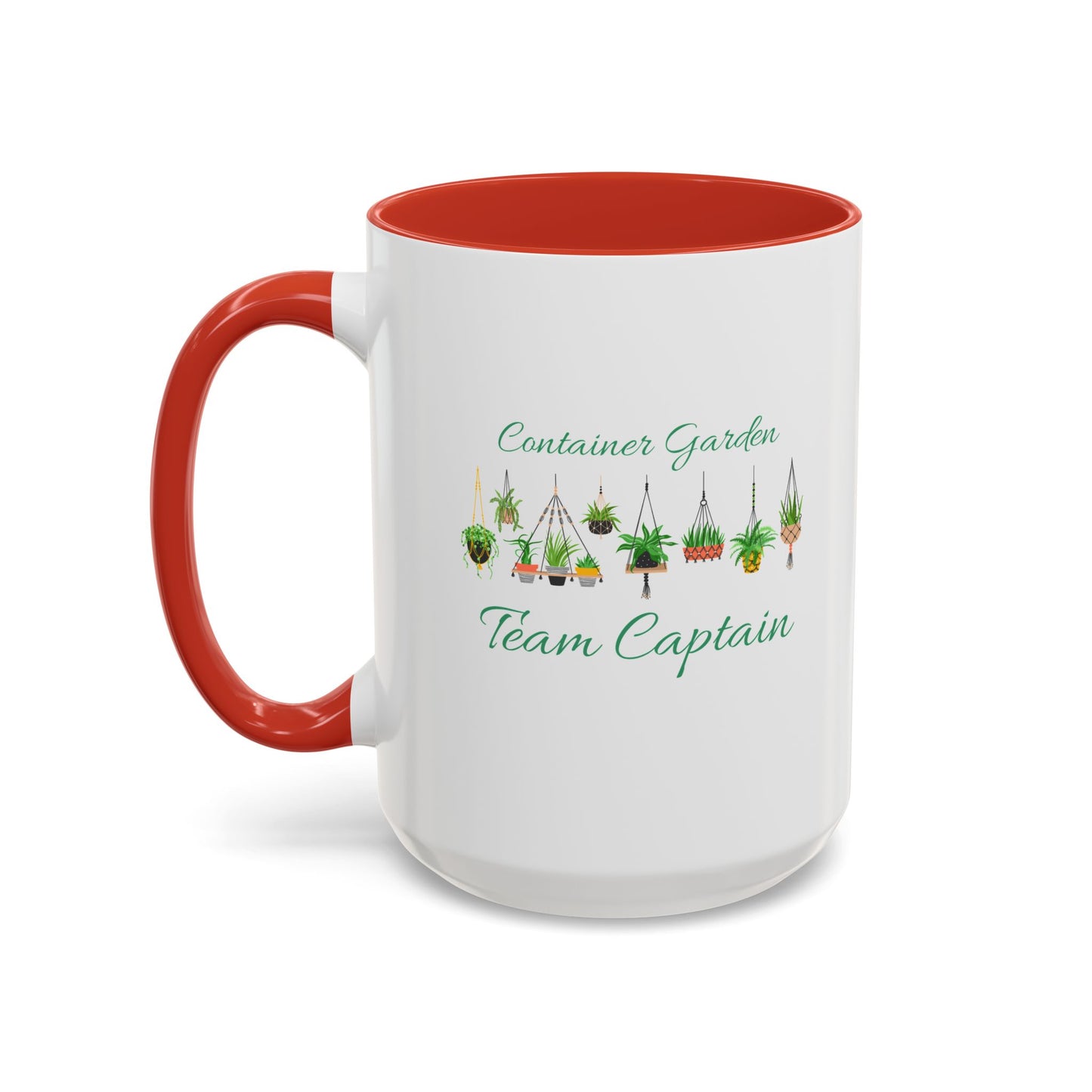 11oz/15oz Garden Themed Container Garden Team Captain Plant Parent Coffee Mug