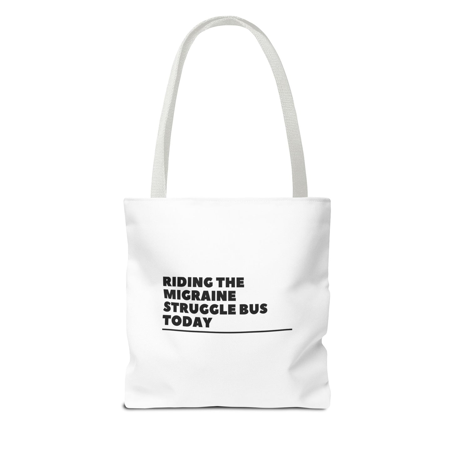 Unisex Migraine Day Invisible Illness Warrior Tote Bag