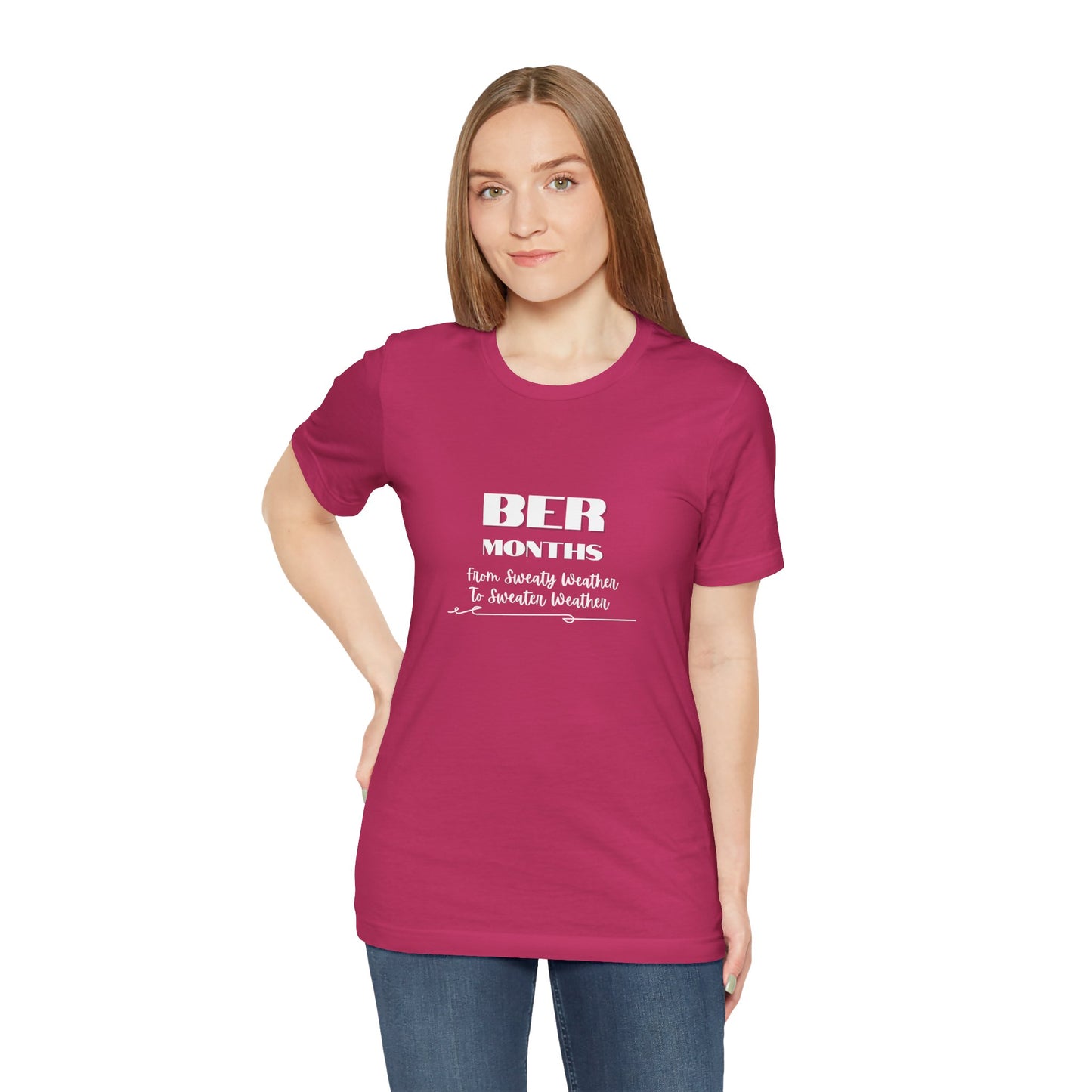 Unisex Jersey Short Sleeve BER Months T-Shirt