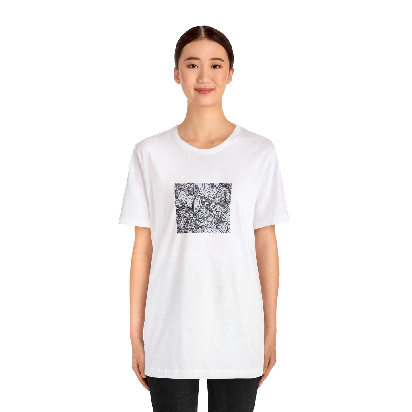 Unisex Original Art T-Shirt - Apricots Noir