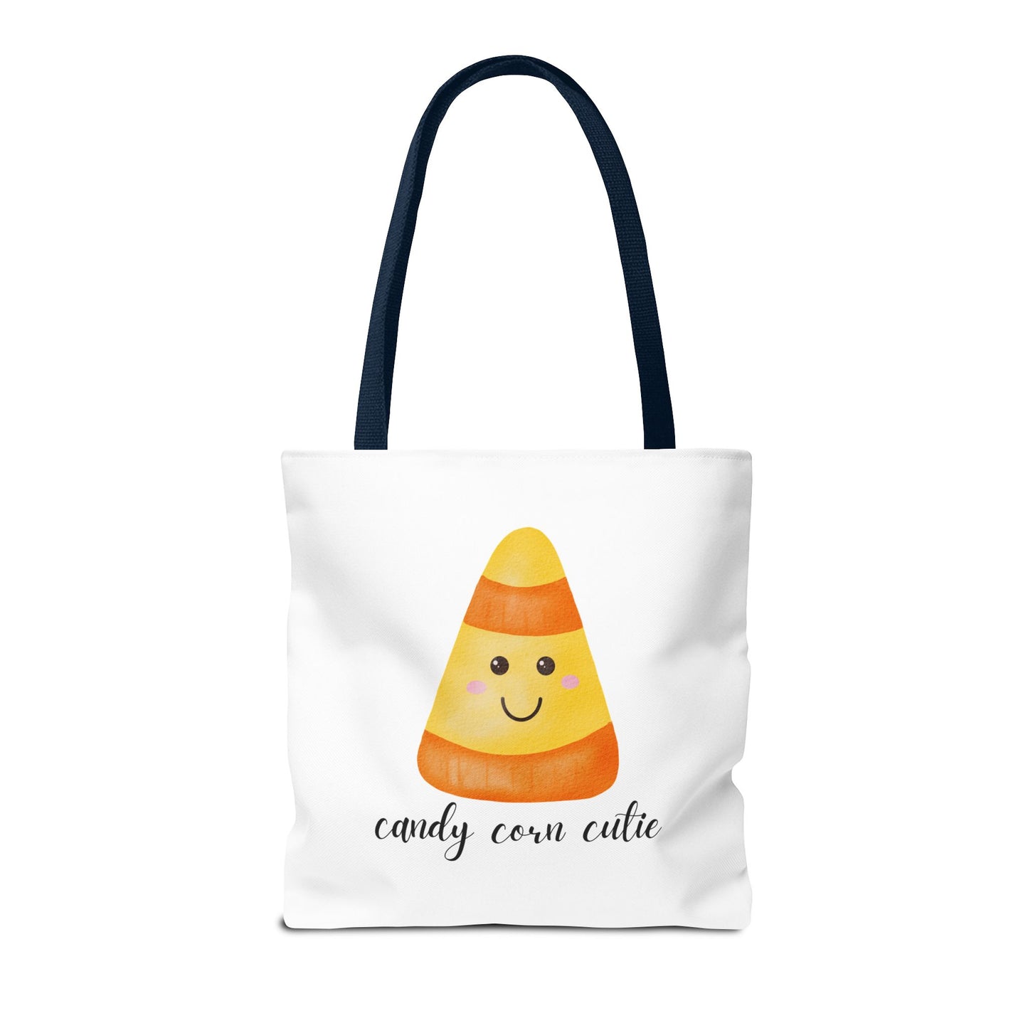 Cute Candy Corn Halloween Spooky Season Tote Trick or Treating Candy Fall Themed Reusable Lunch Bag