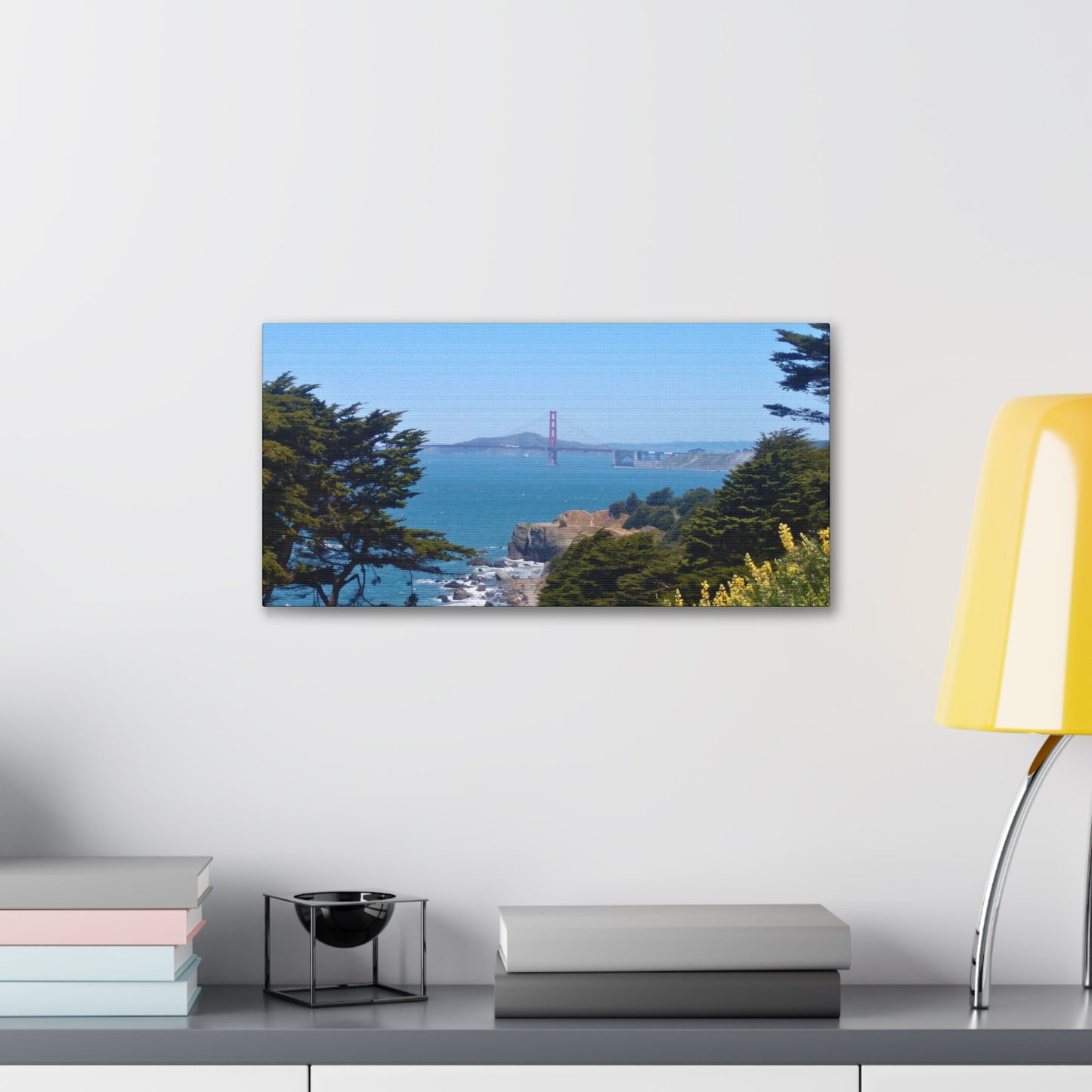 Canvas Gallery Wrap - Camino Del Mar - Fort Miley Lookout - San Francisco