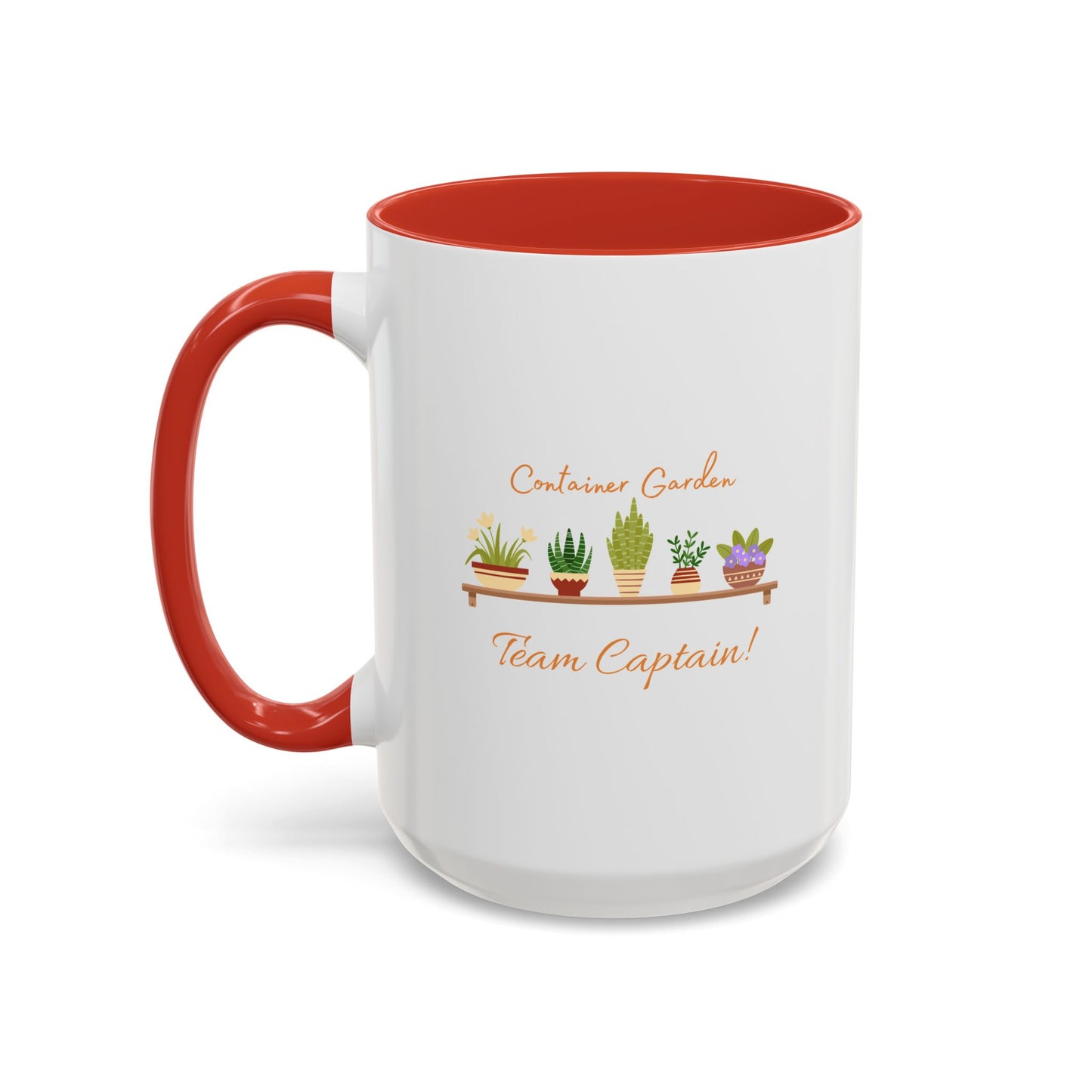 11oz/15oz Garden Themed Container Garden Team Captain Plant Parent Coffee Mug