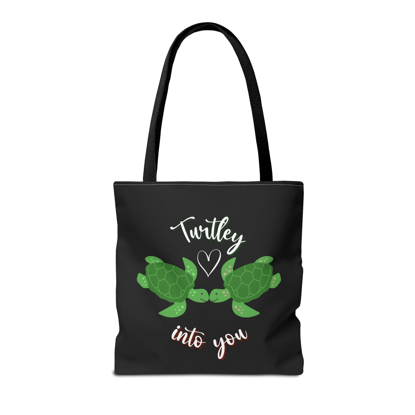 Unisex Cute Turtle Lover Turtley Into You Tote Bag