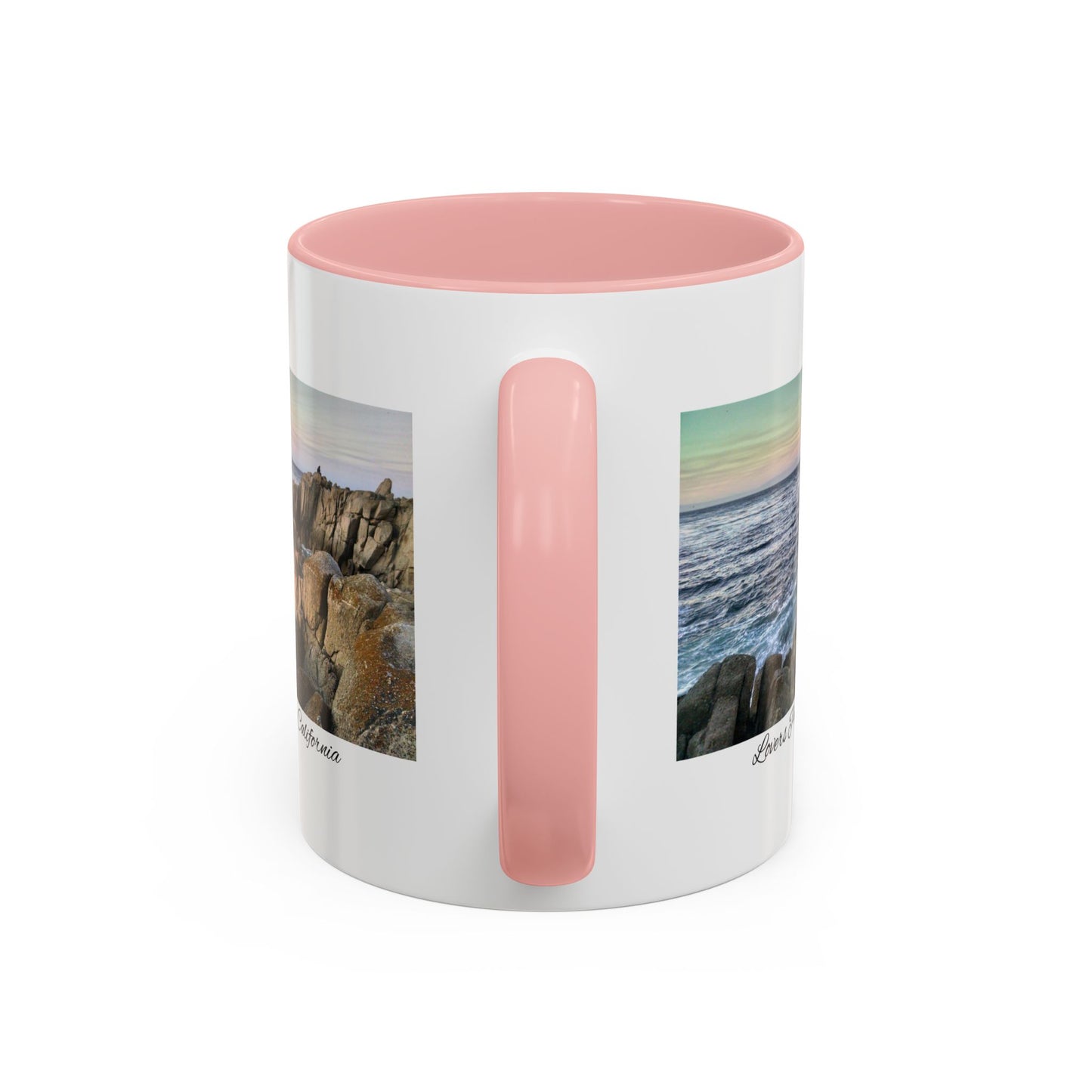11oz/15oz Ocean View Travelers Coffee Mug Lovers Point, Monterey California San Francisco Bay Area Keepsake
