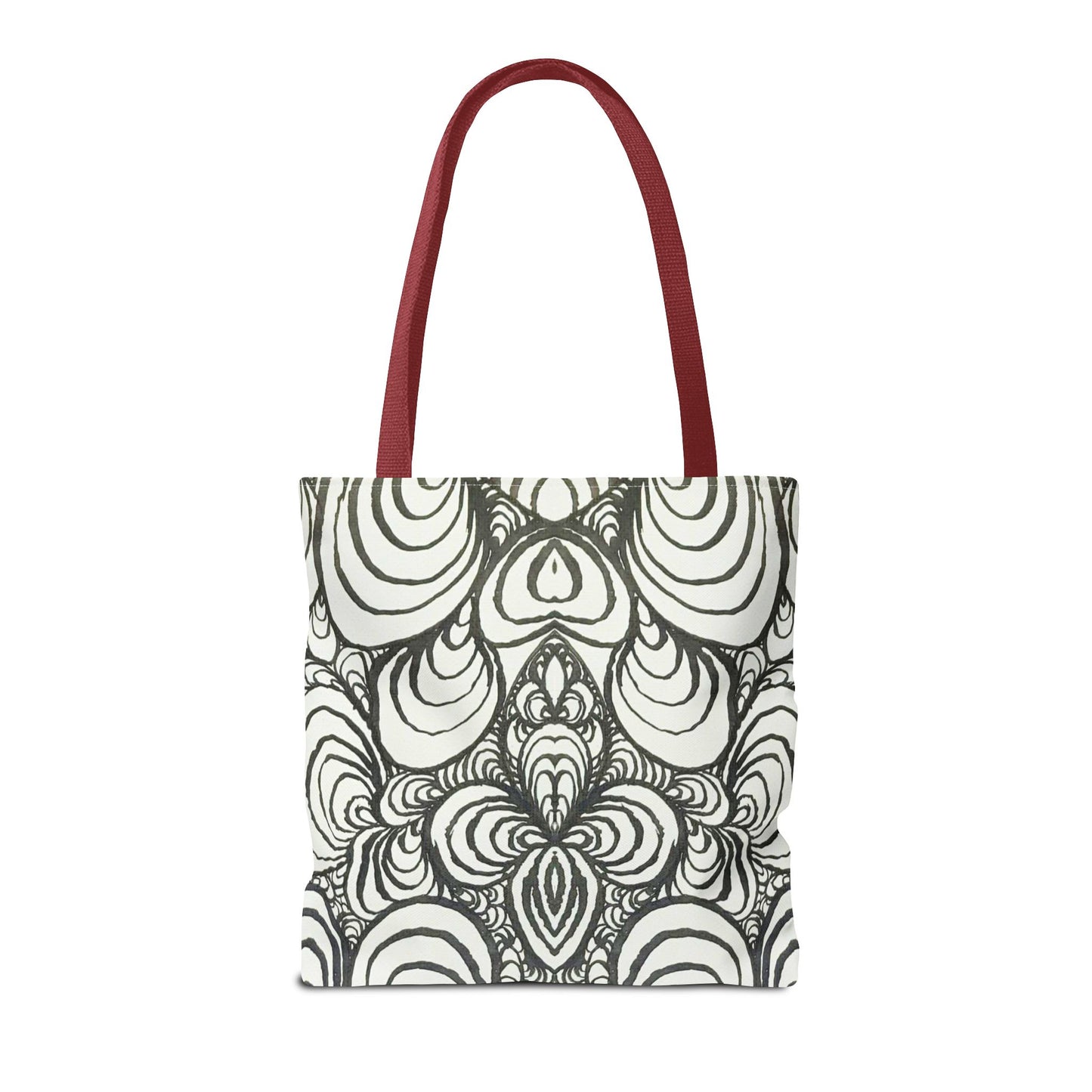 Unisex Original Line Art - All Over Print Tote Bag - Puzzle Panels 1