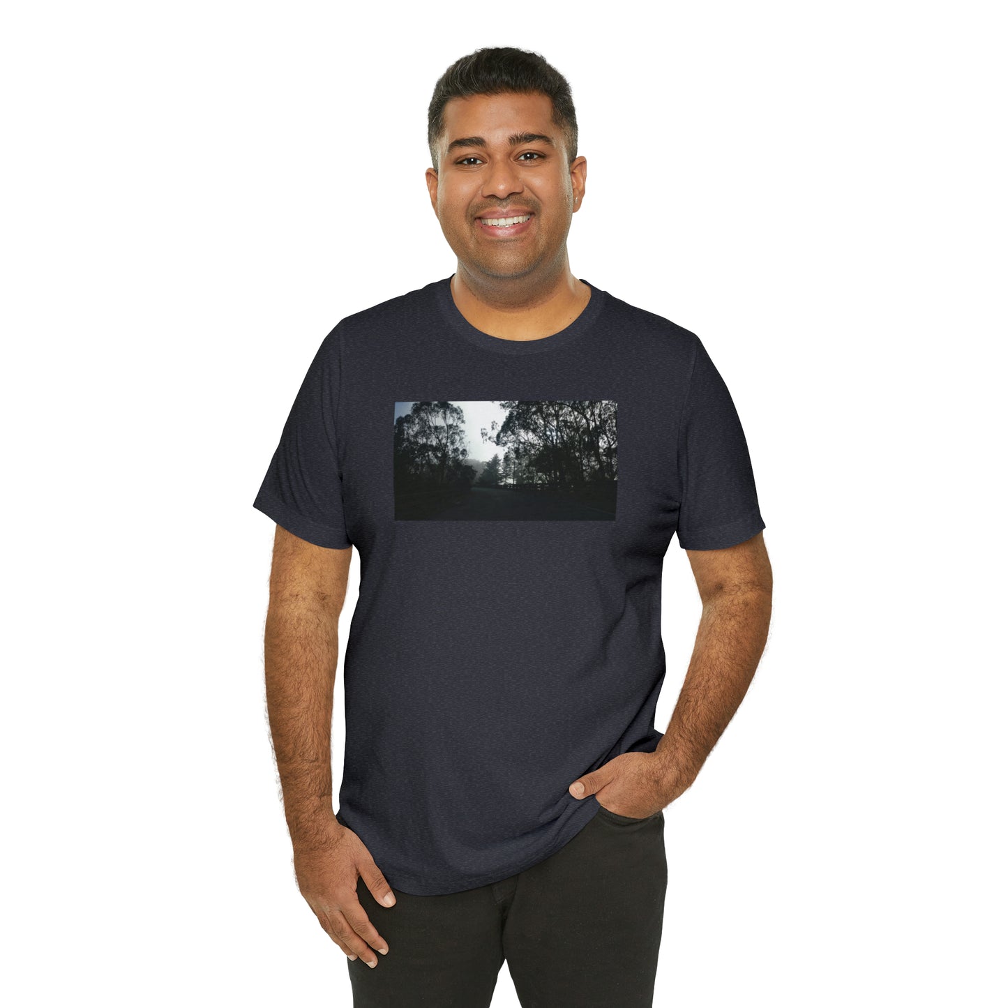 Unisex Travel T-Shirt, Scenic Ride I-280 On-ramp SF