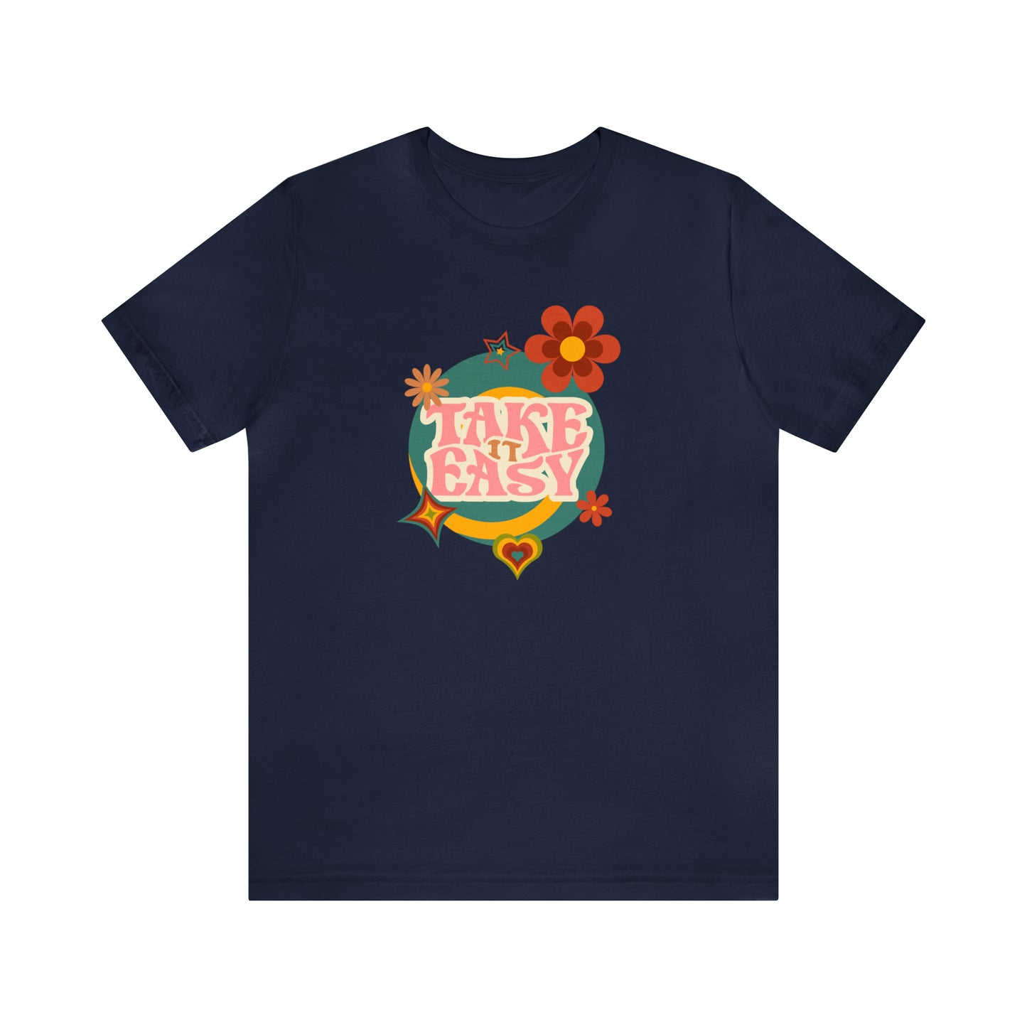 Unisex Take It Easy Retro Vibes T-Shirt