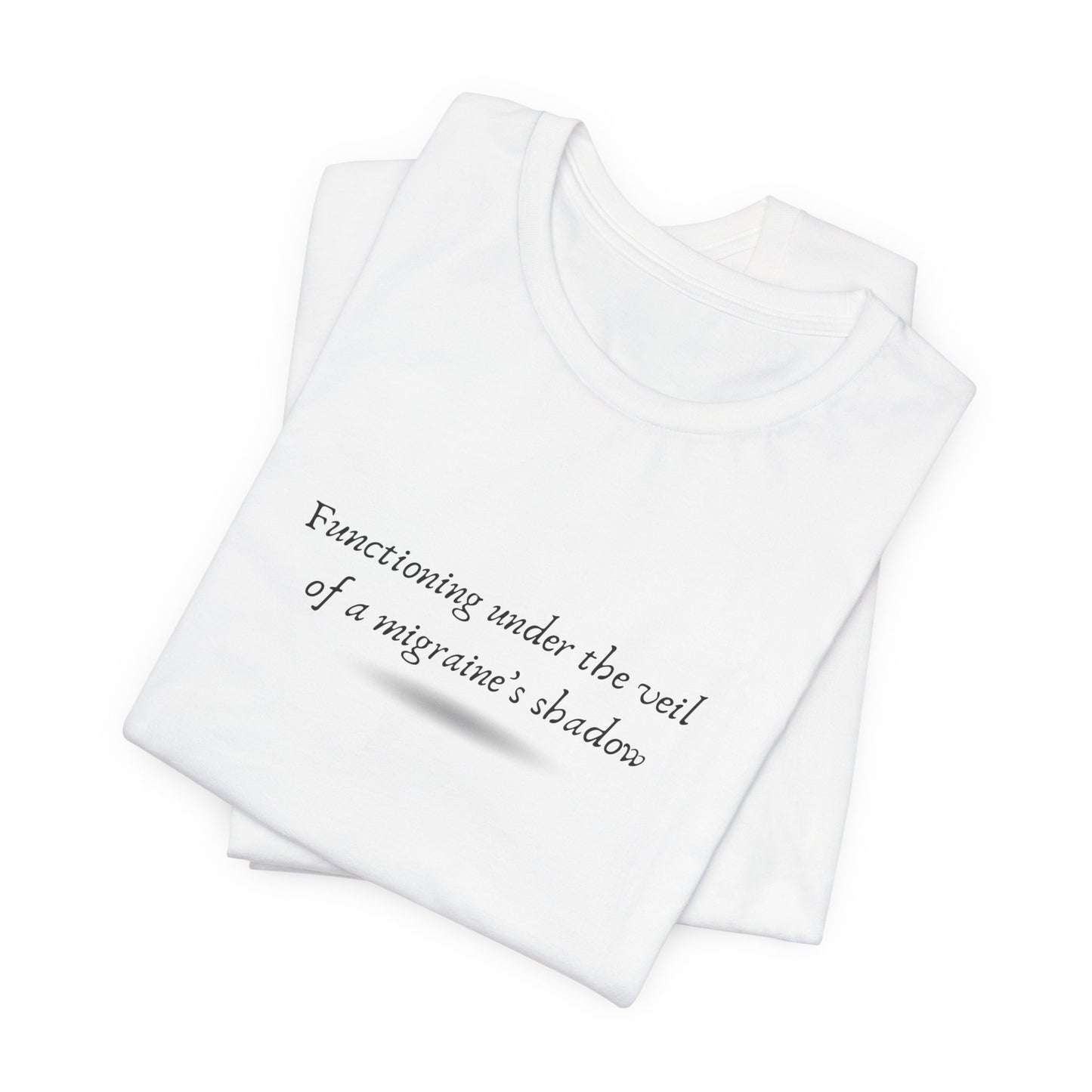 Unisex Migraine Day Invisible Illness Warrior Tshirt