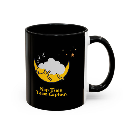 11oz Nap Time Team Captain Coffee Mug