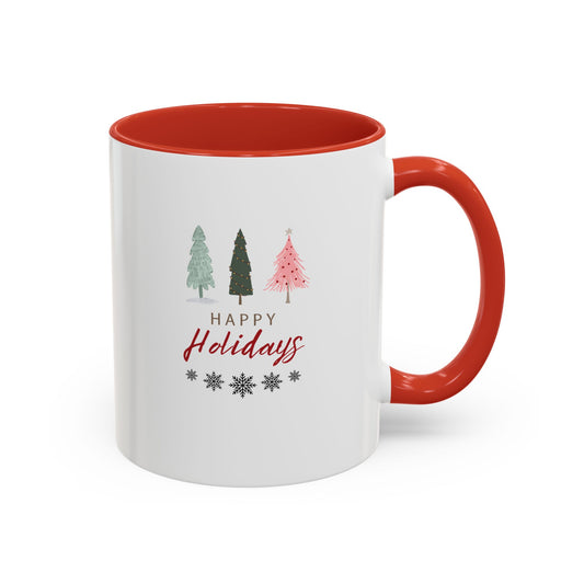 11oz Happy Holidays Seasons Greetings Fall Coffee Mug