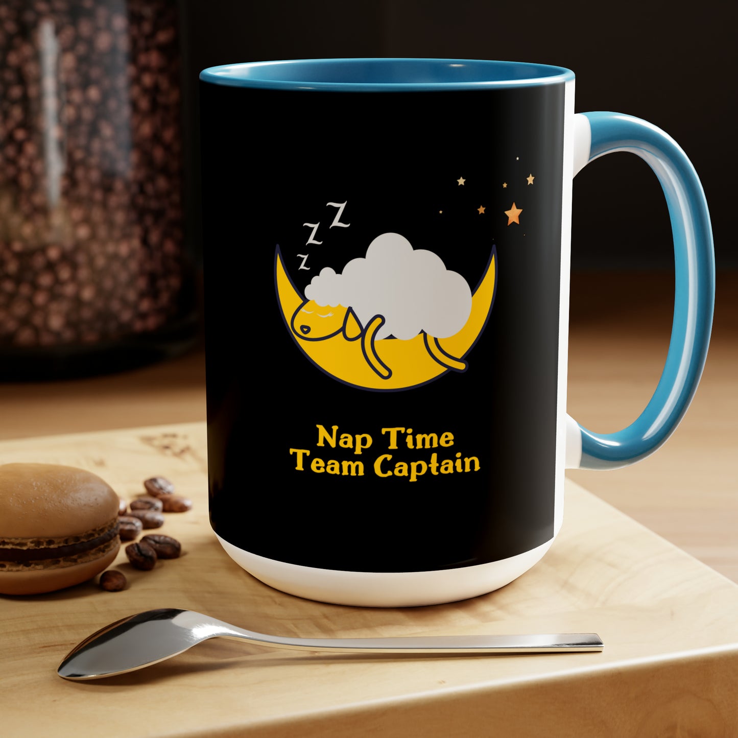 15oz Nap Time Team Captain Coffee Mug