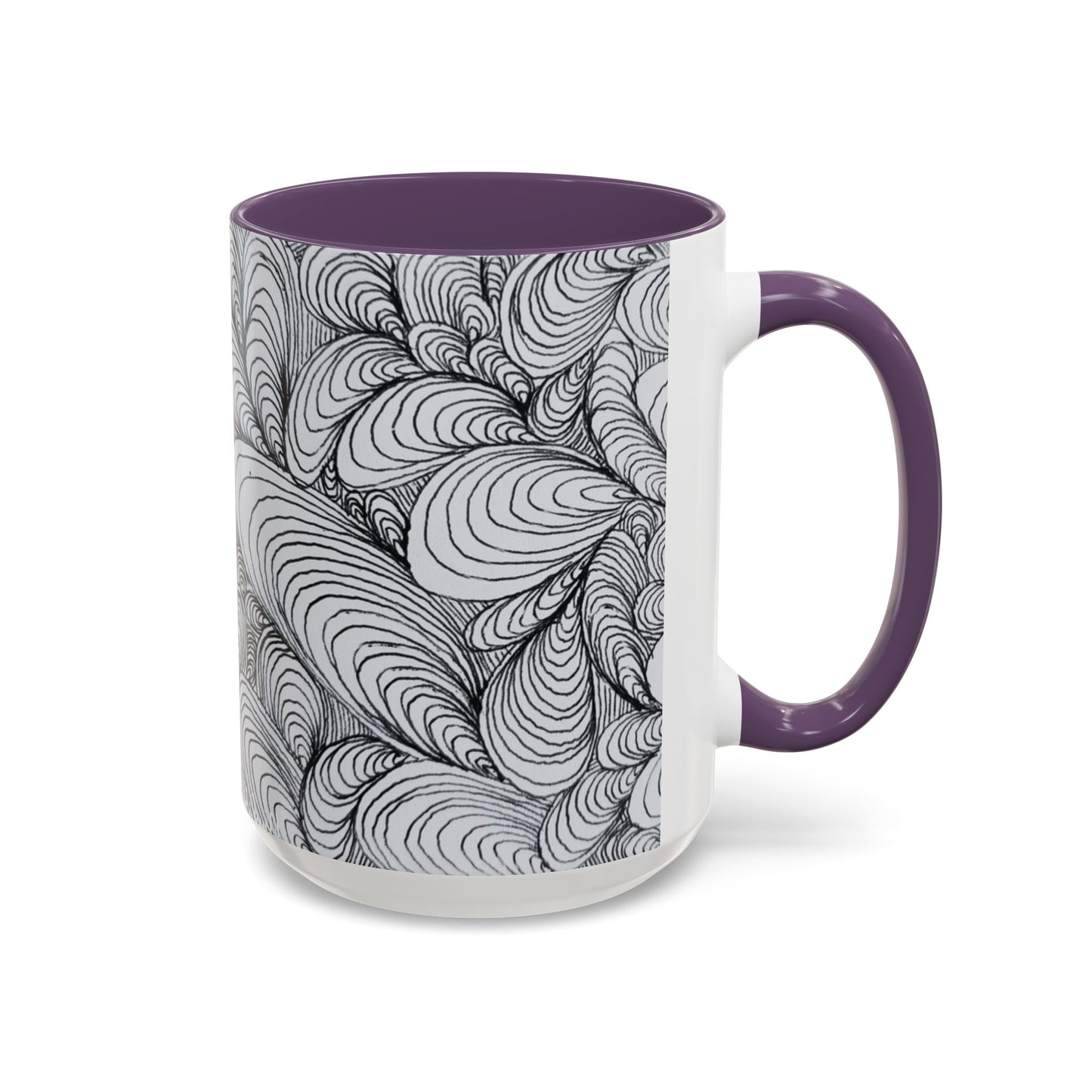 11oz/15oz Original Rough Line Art Coffee Mug