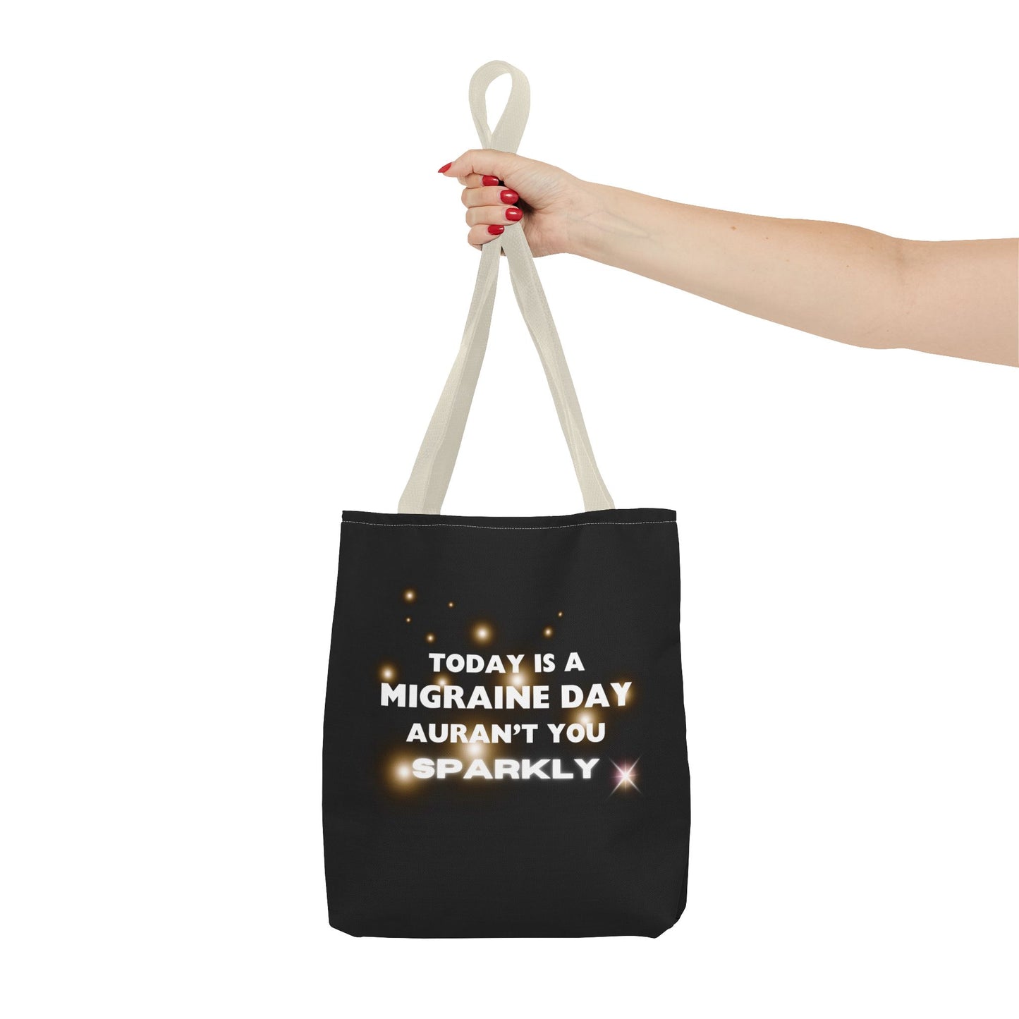 Unisex Migraine Day Invisible Illness Warrior Tote Bag