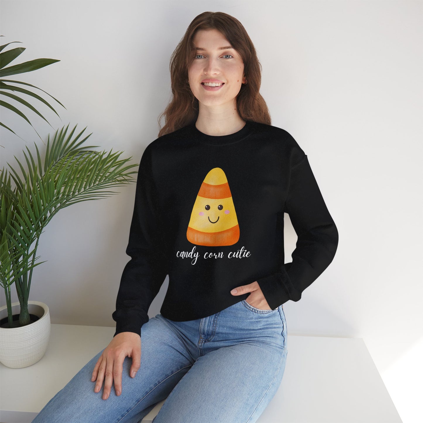 Unisex Candy Corn Cutie Sweatshirt