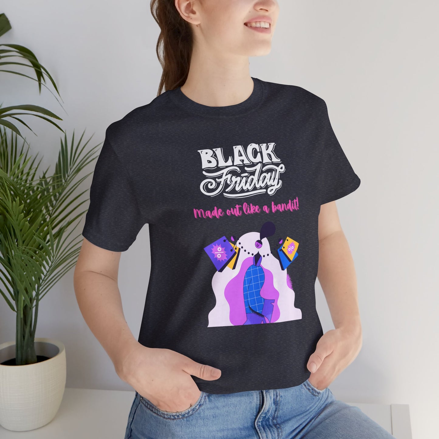 Unisex Jersey Short Sleeve Black Friday Sales T-Shirt