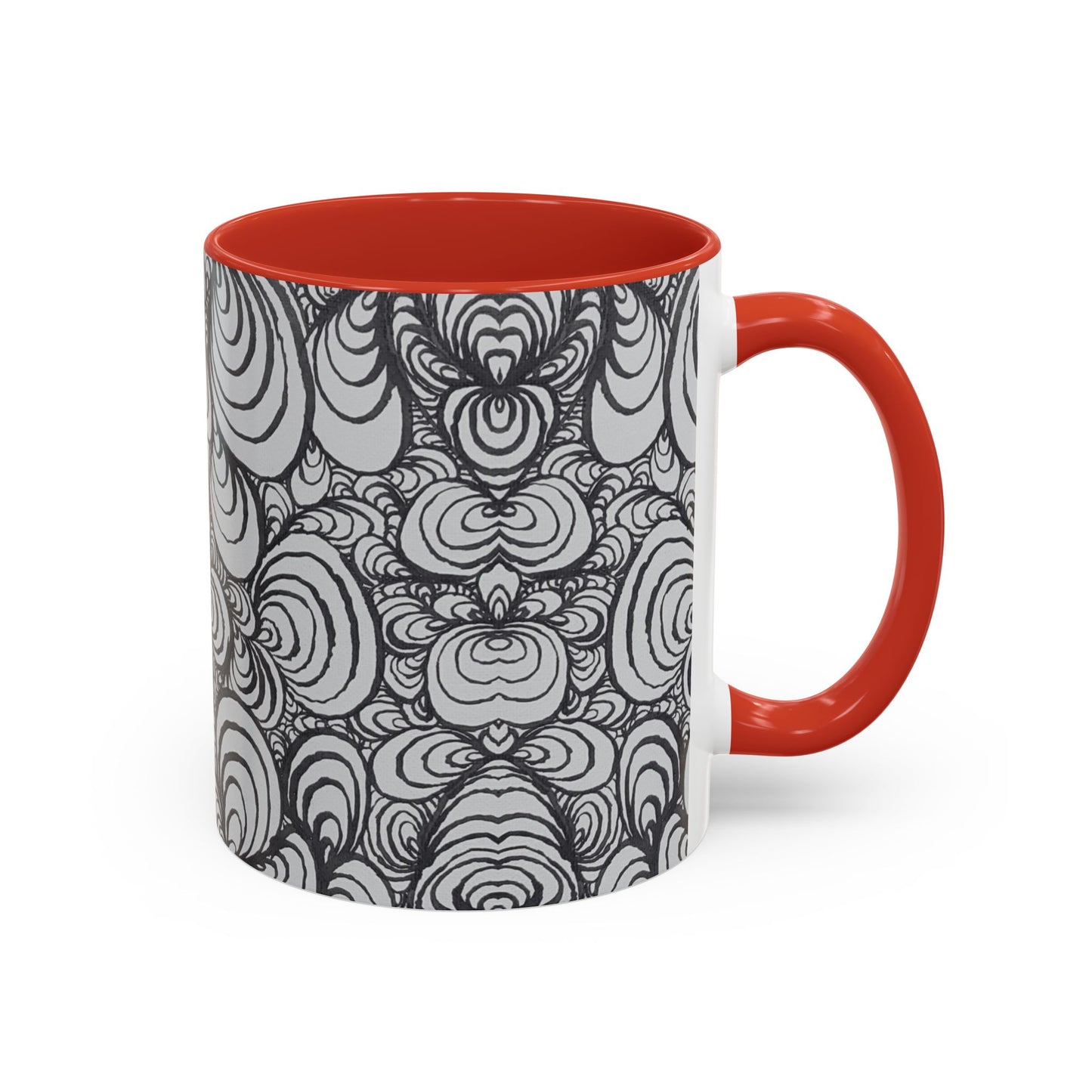 11oz Original Line Art Mug - Puzzle Panels 1