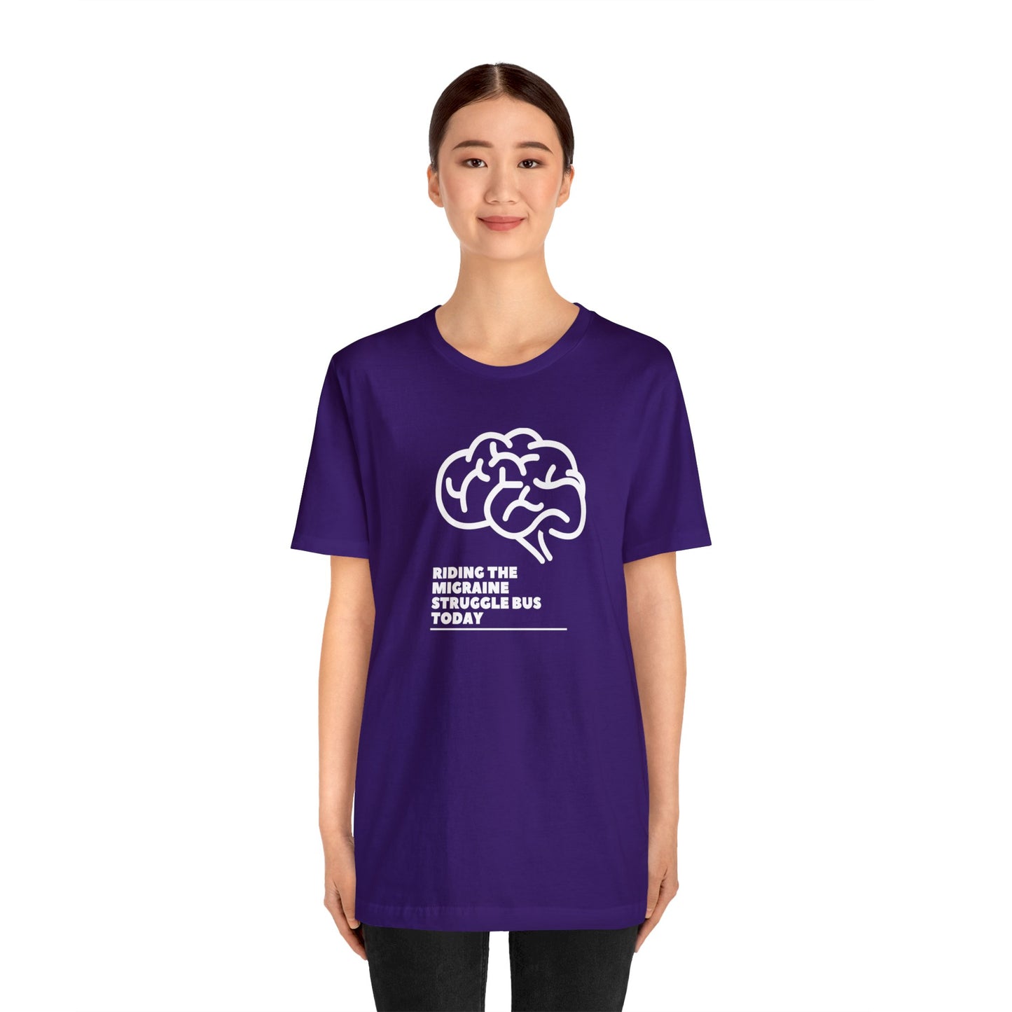 Unisex Migraine Day Invisible Illness Warrior Tshirt