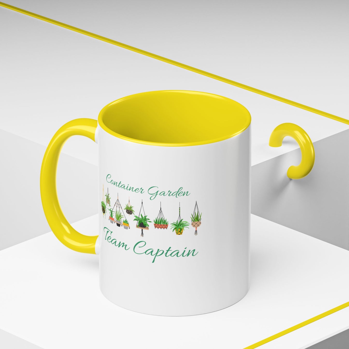 11oz/15oz Garden Themed Container Garden Team Captain Plant Parent Coffee Mug