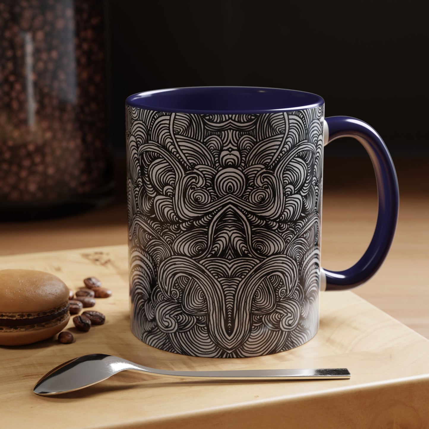 11oz/15oz Original Line Art Coffee Mug - Liquid
