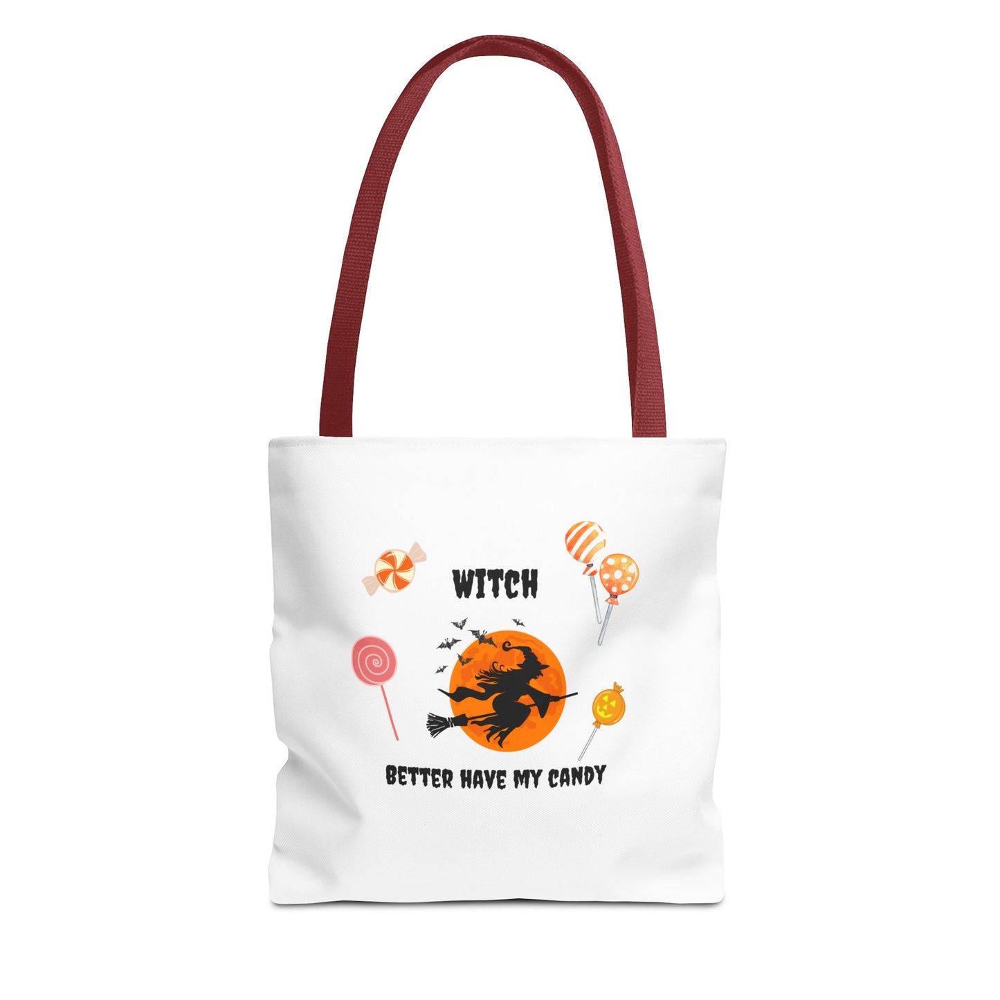 Halloween Tote Bag Spooky Season Trick or Treating Candy Bag Fall Themed Reusable Lunch Tote