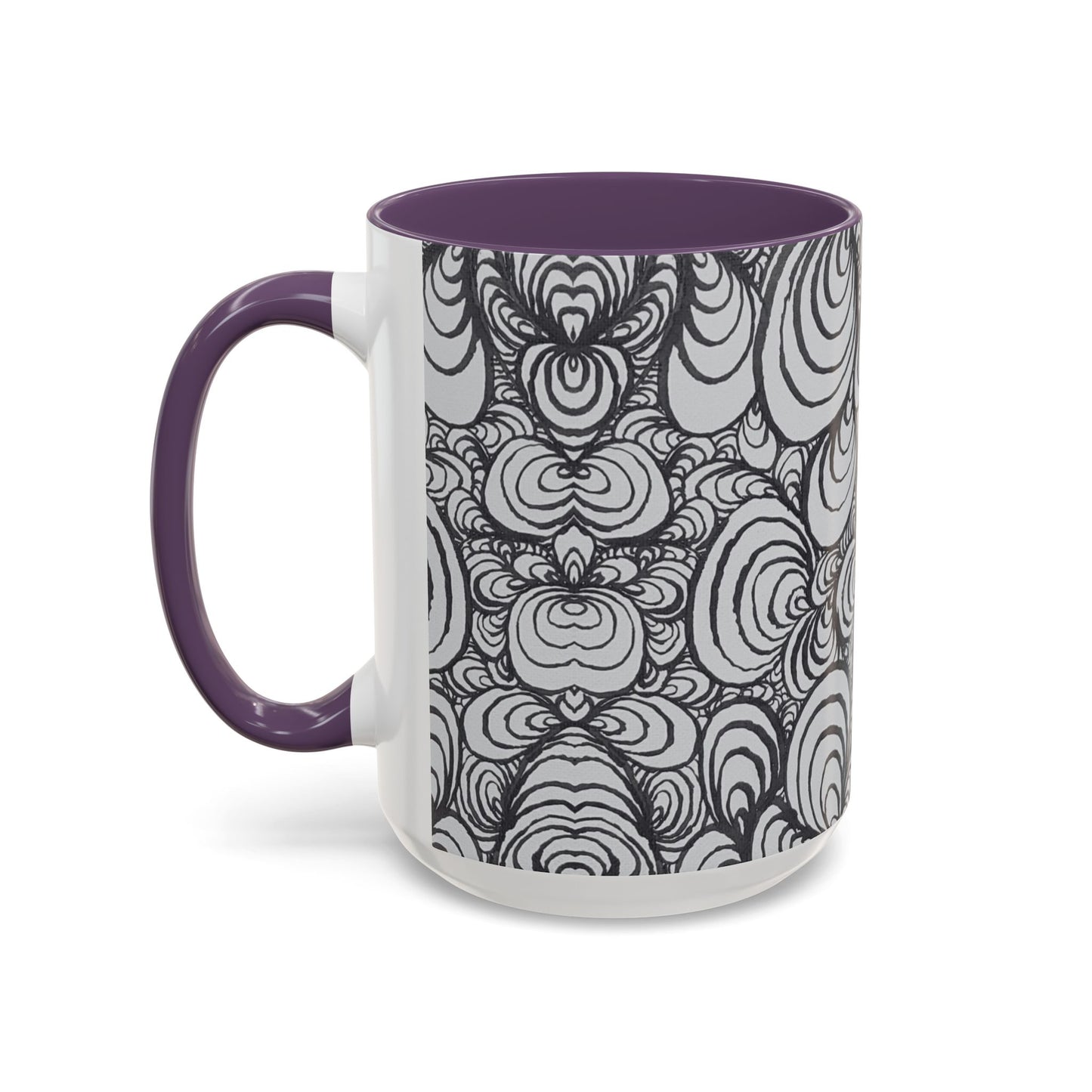 11oz/15oz Original Line Art Mug - Puzzle Panels 1